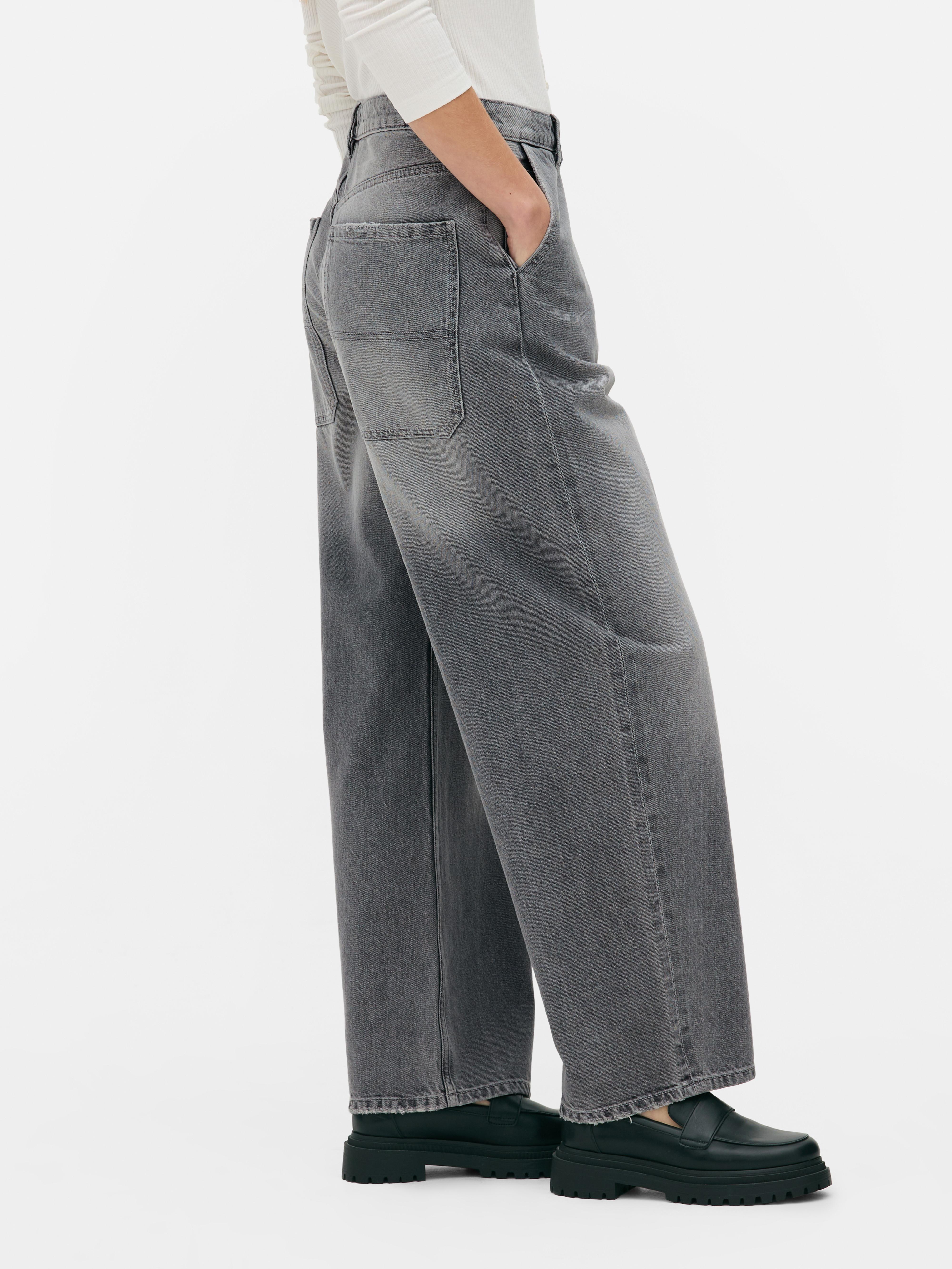Jean utilitaire à taille basse