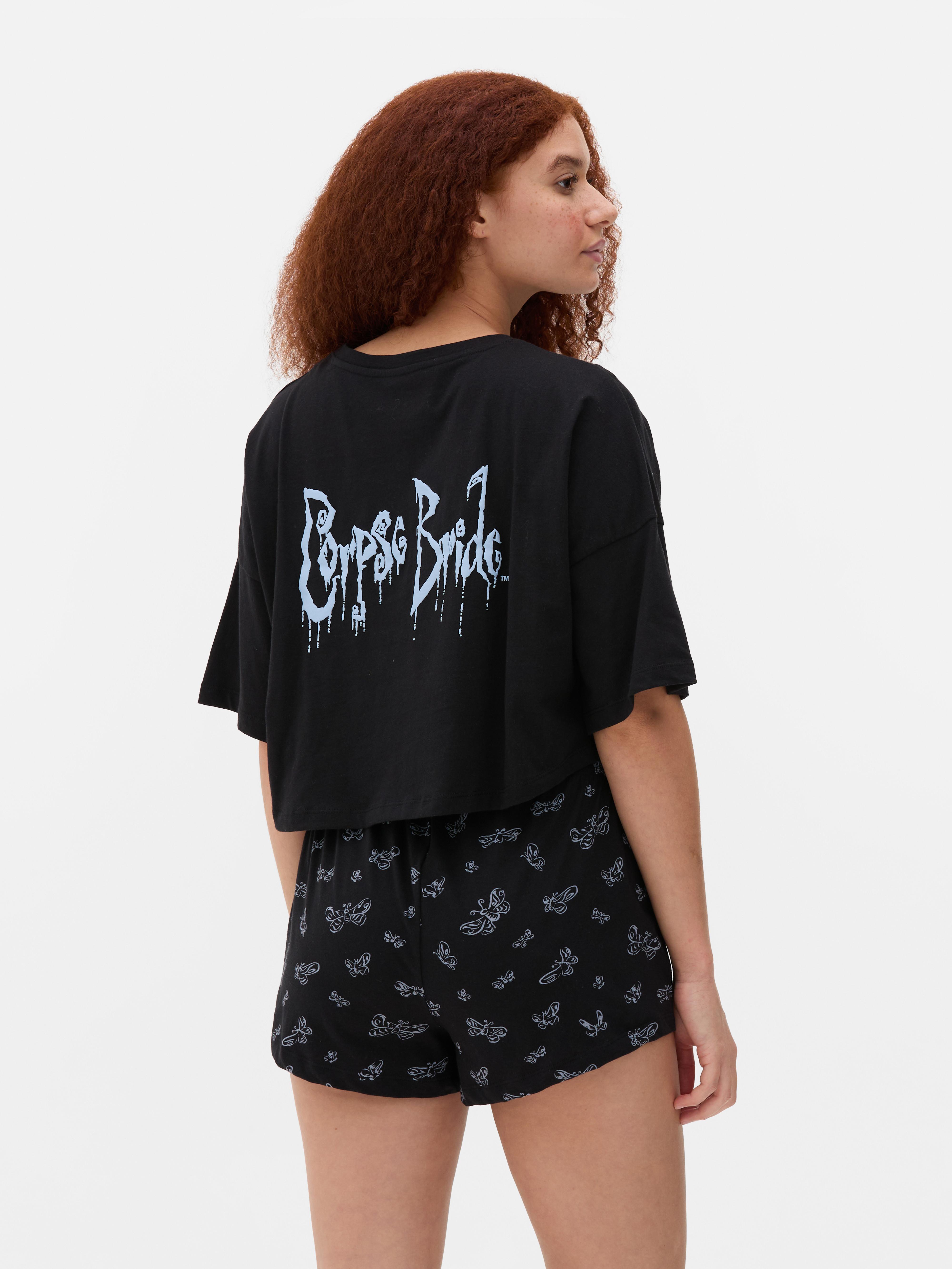 Tim Burton’s The Corpse Bride Short Pyjama Set