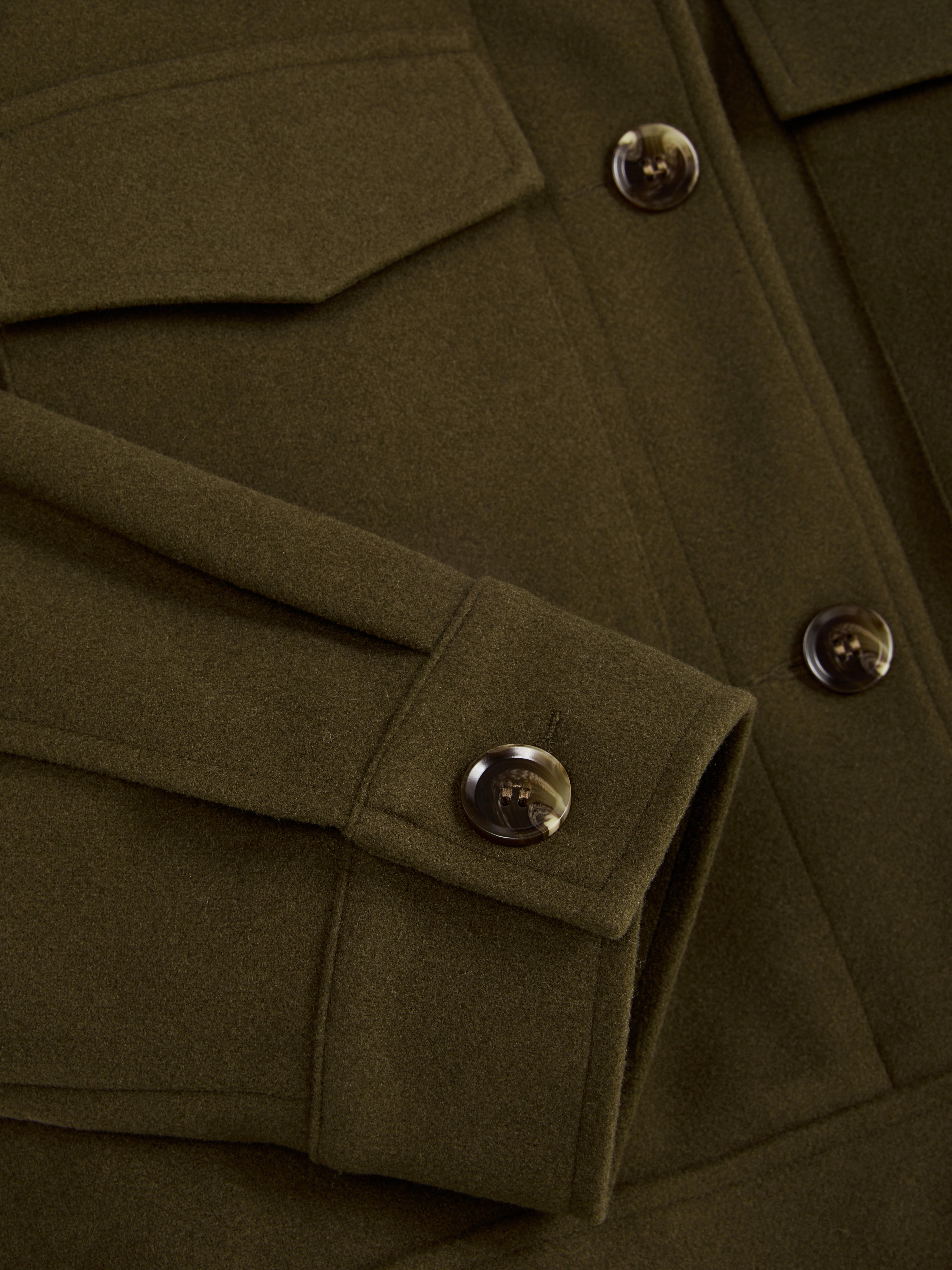Cropped Boxy Utility Jacket