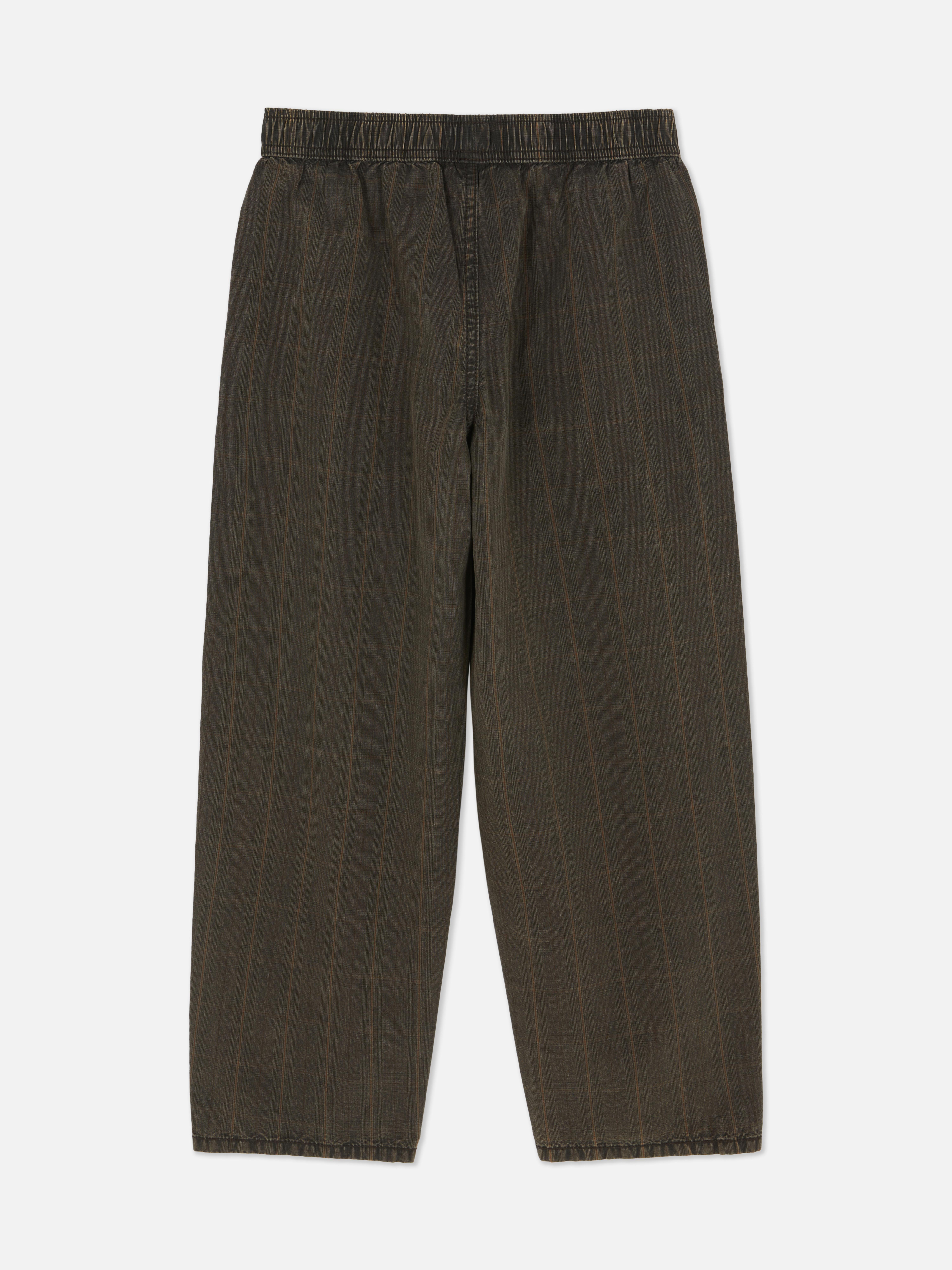 7-15 jr | Geruite broek met barrelpijpen