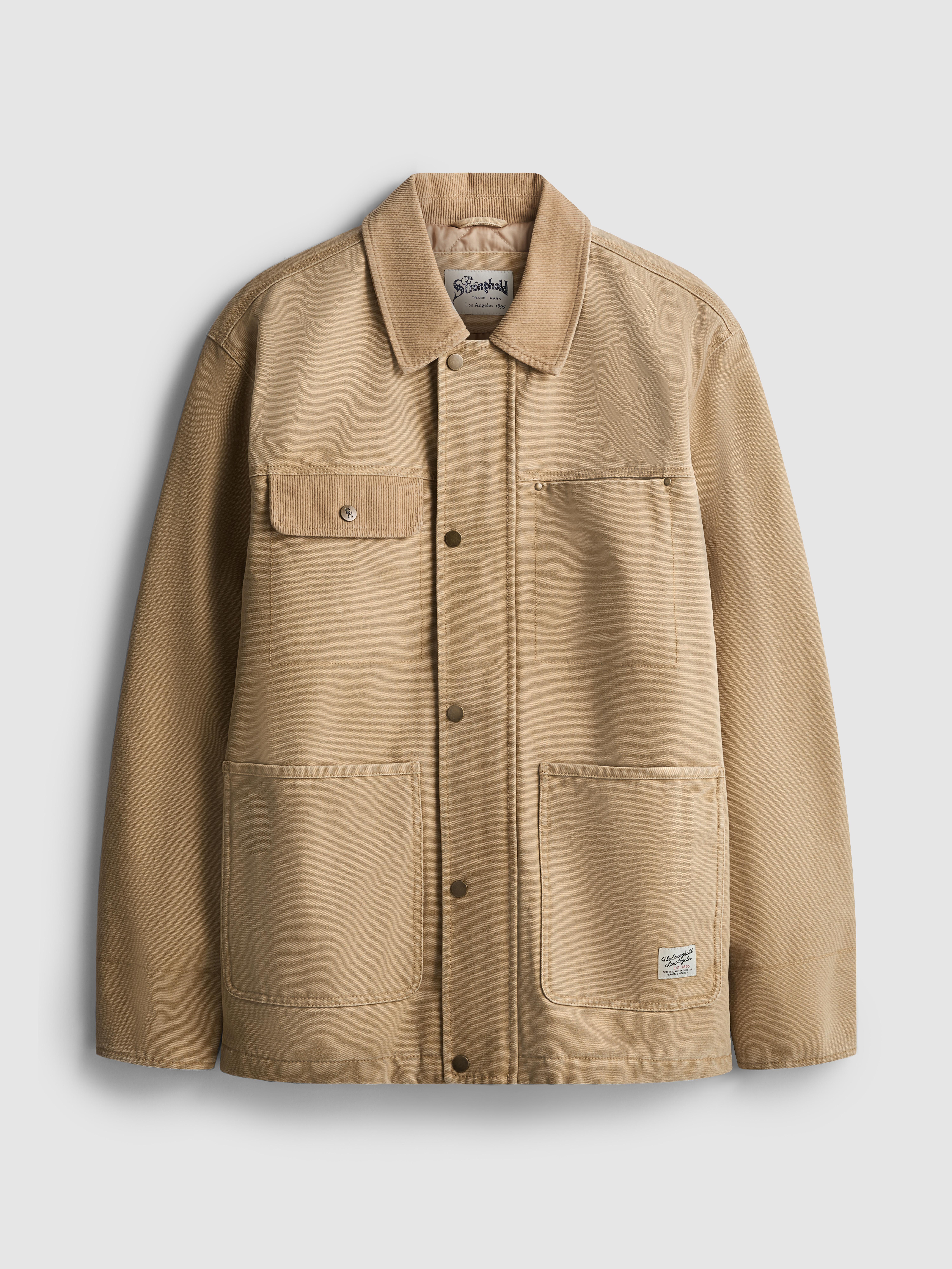 The Stronghold Padded Canvas Jacket