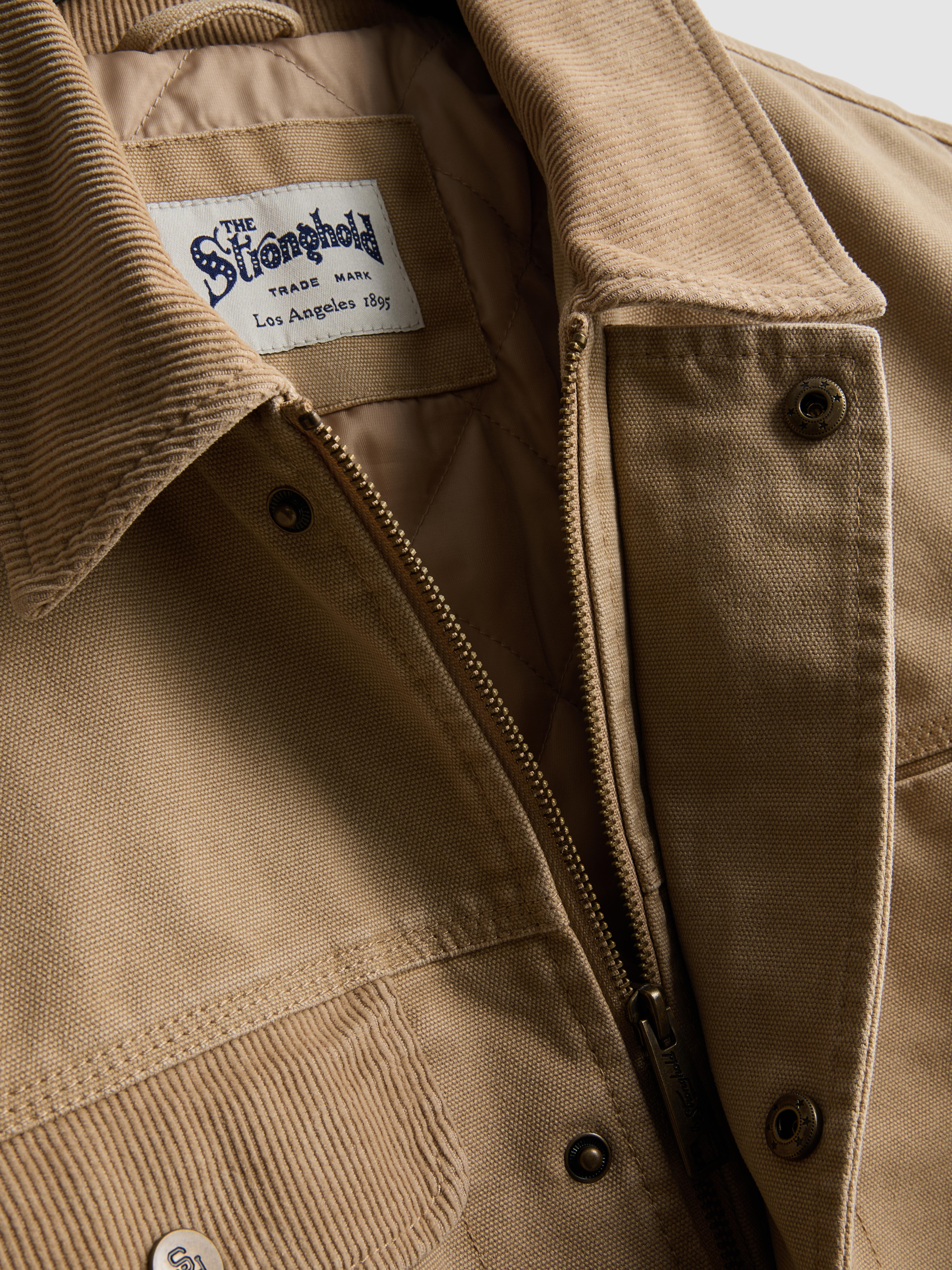 The Stronghold Padded Canvas Jacket