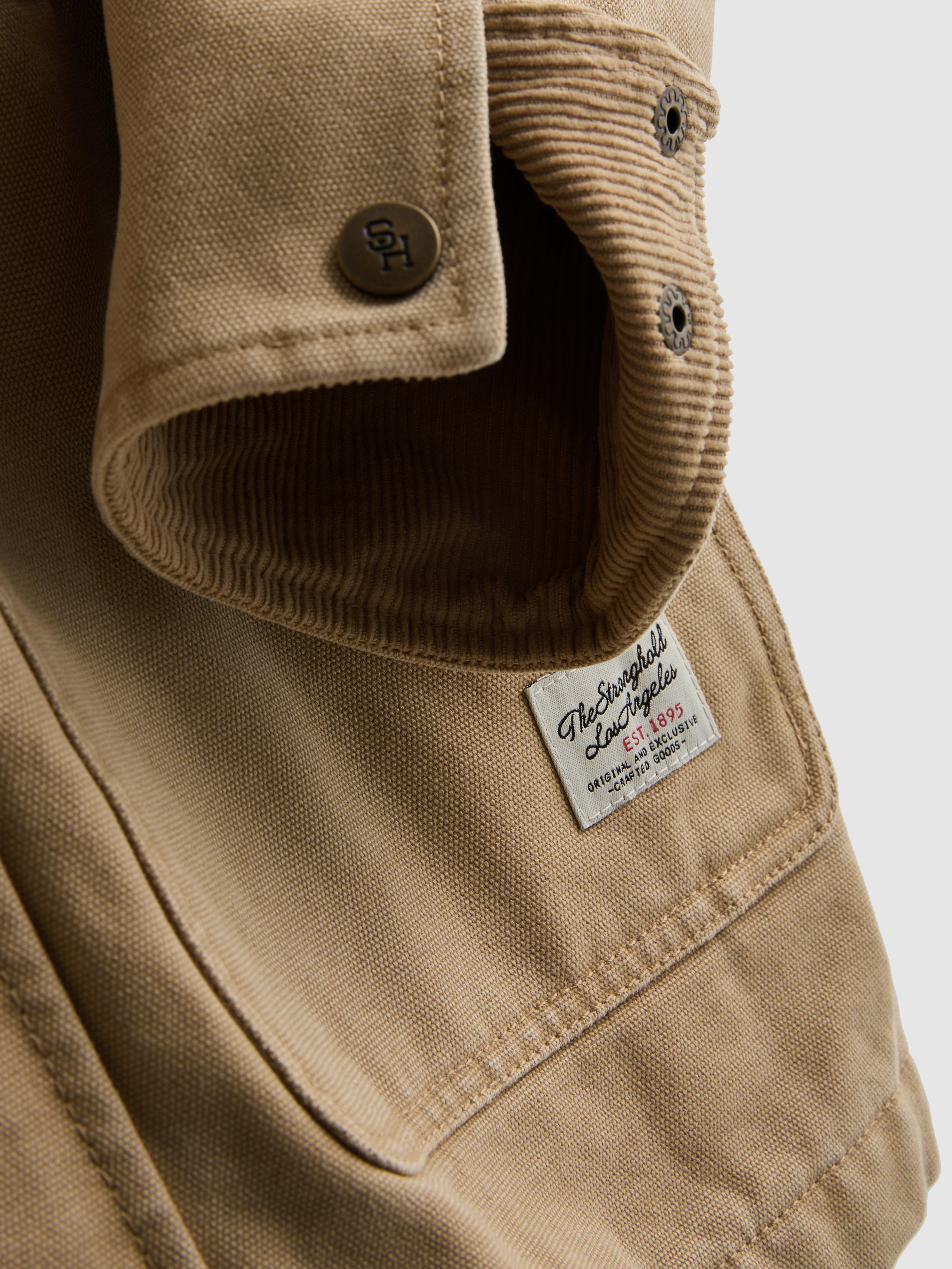 The Stronghold Padded Canvas Jacket