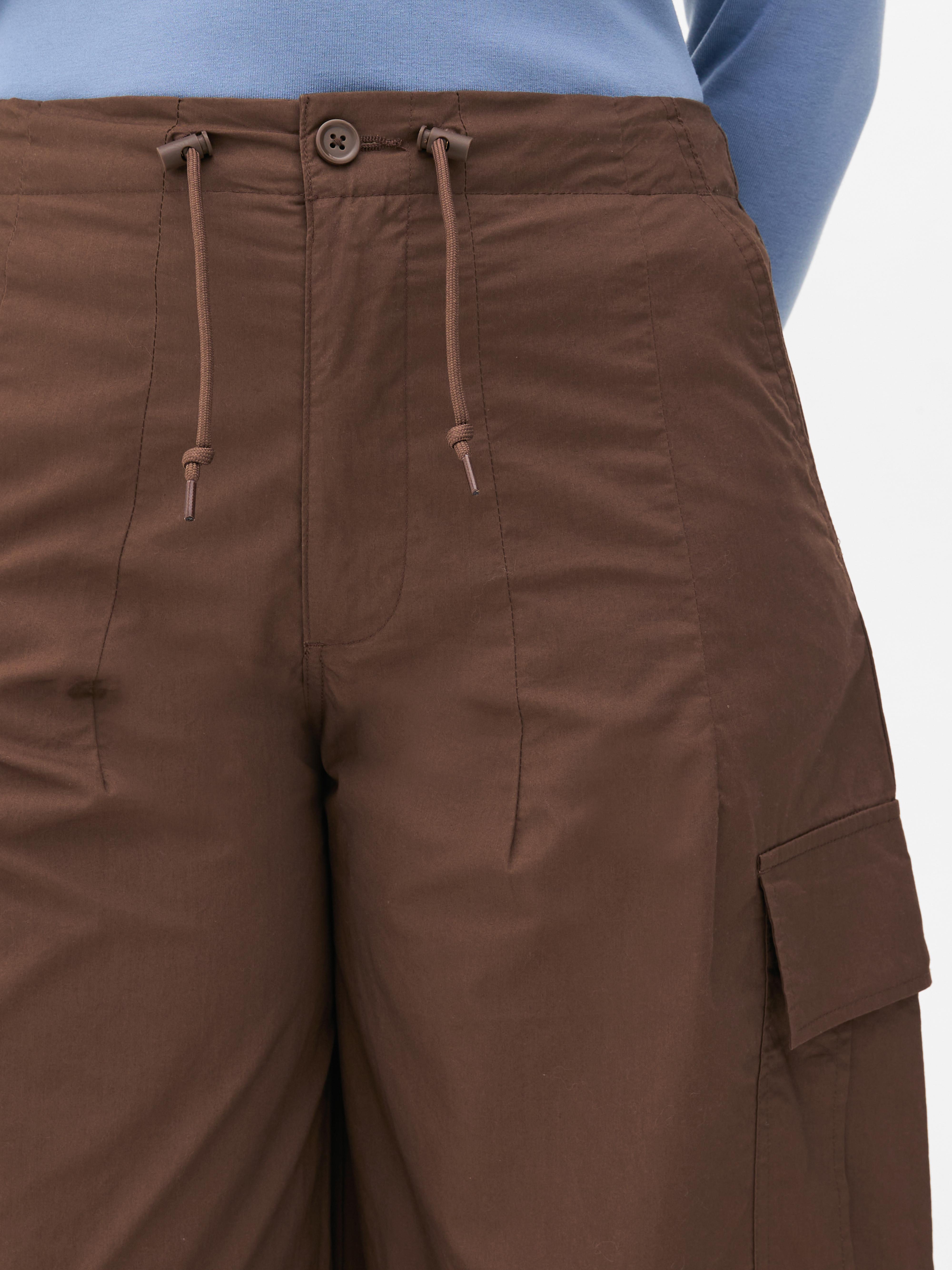 Pantalon cargo taille basse