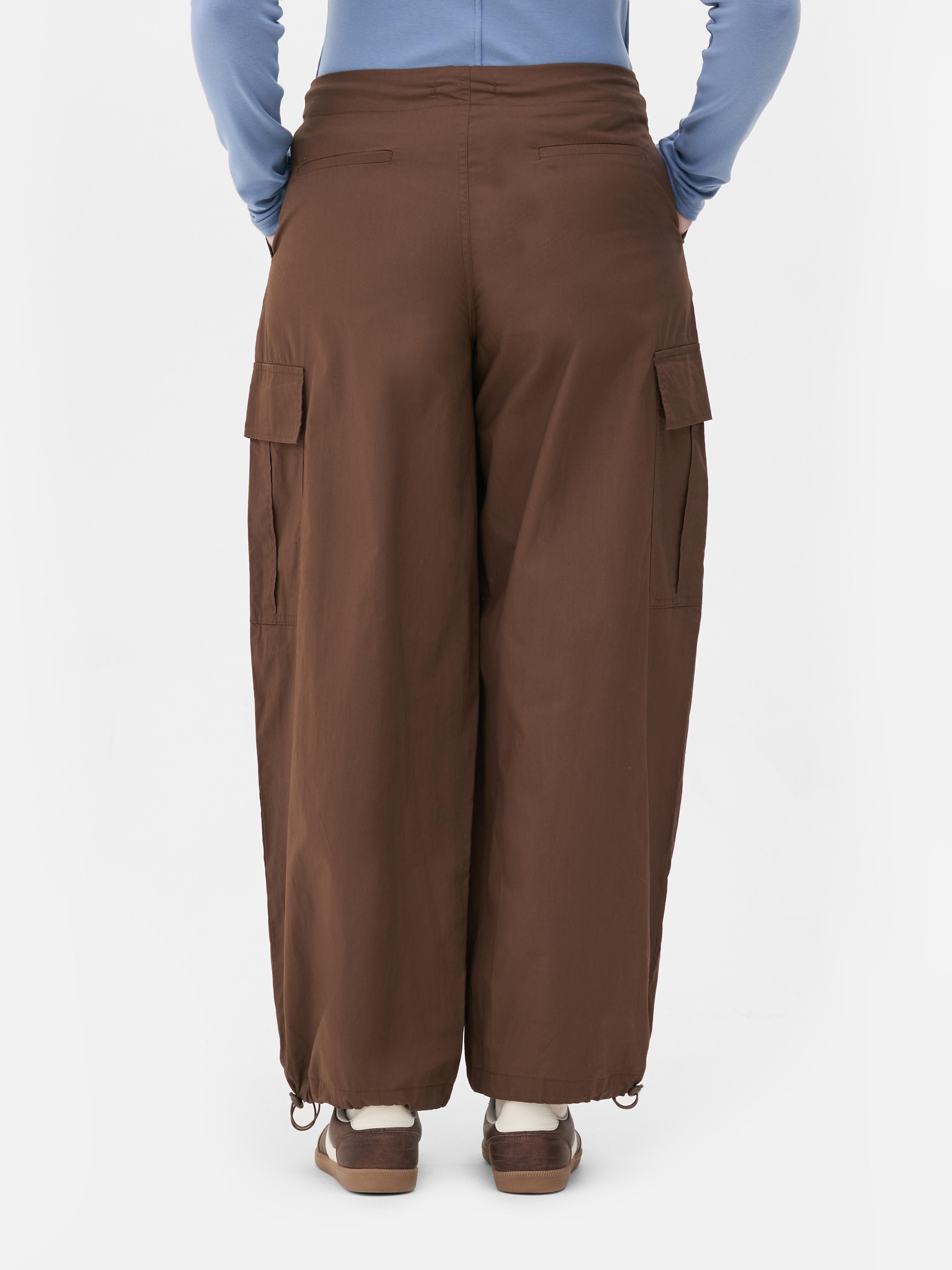 Pantalon cargo taille basse