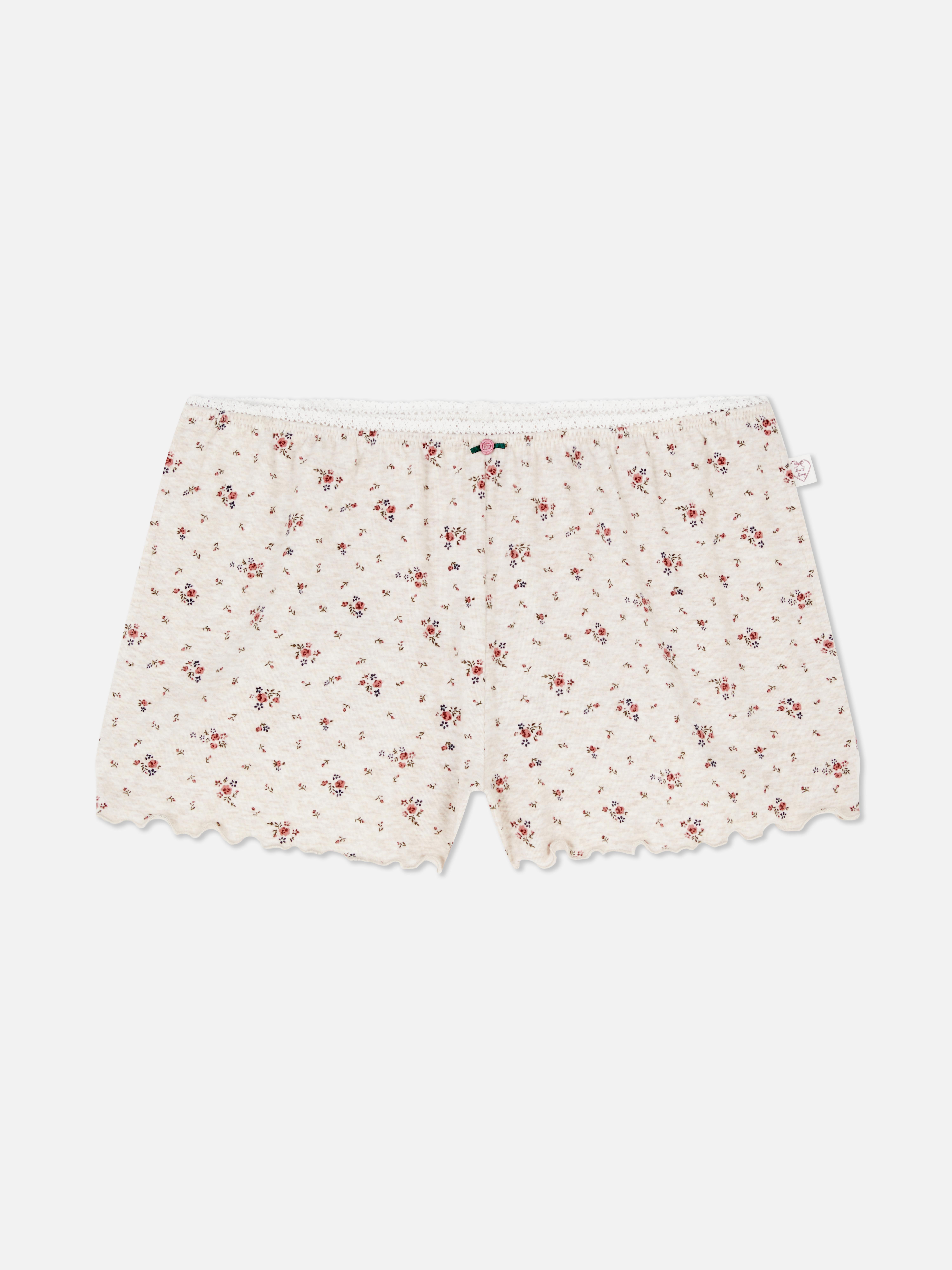 Printed Ditsy Pyjama Shorts