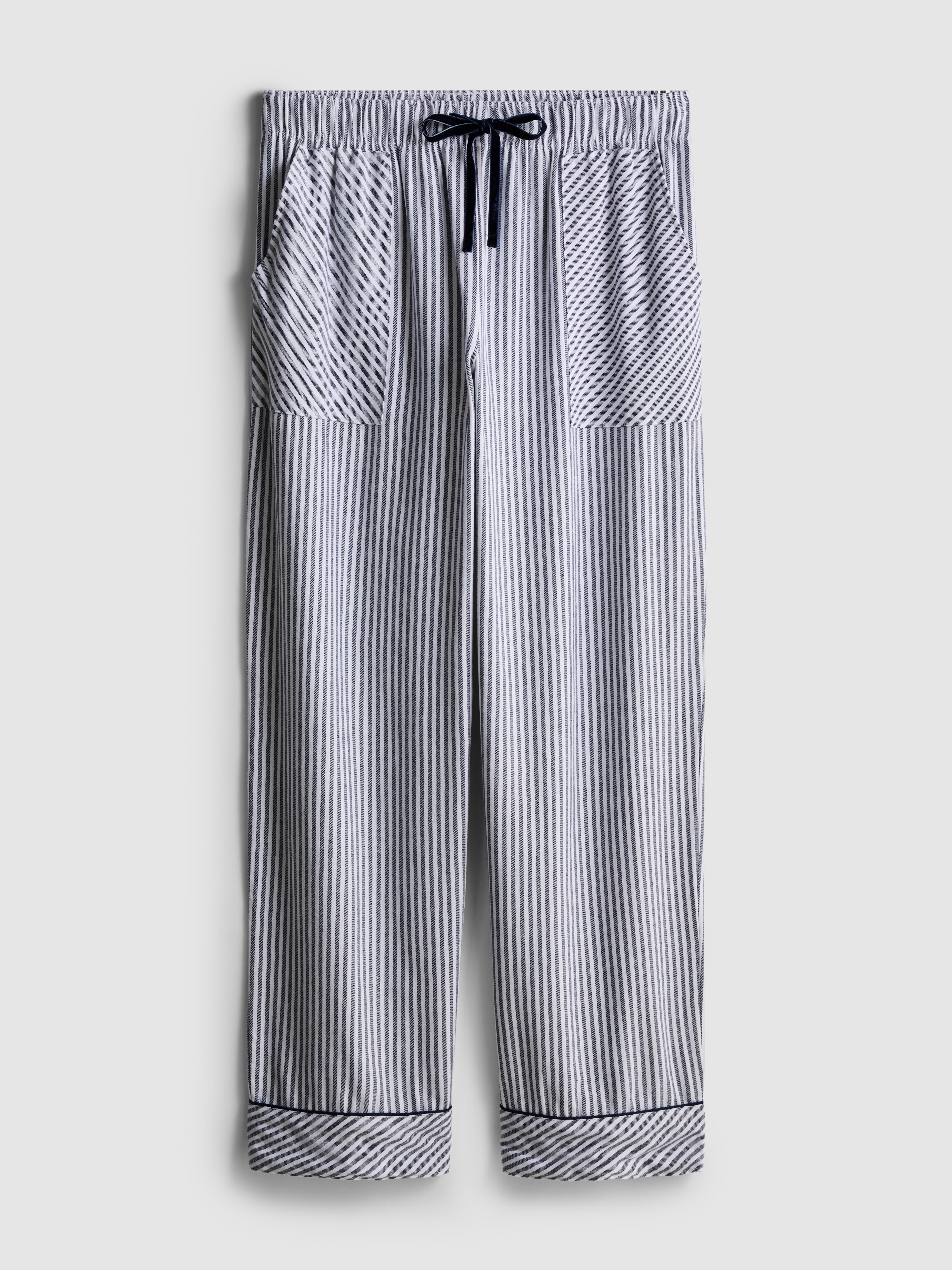 Striped Bow Detail Pyjama Bottoms