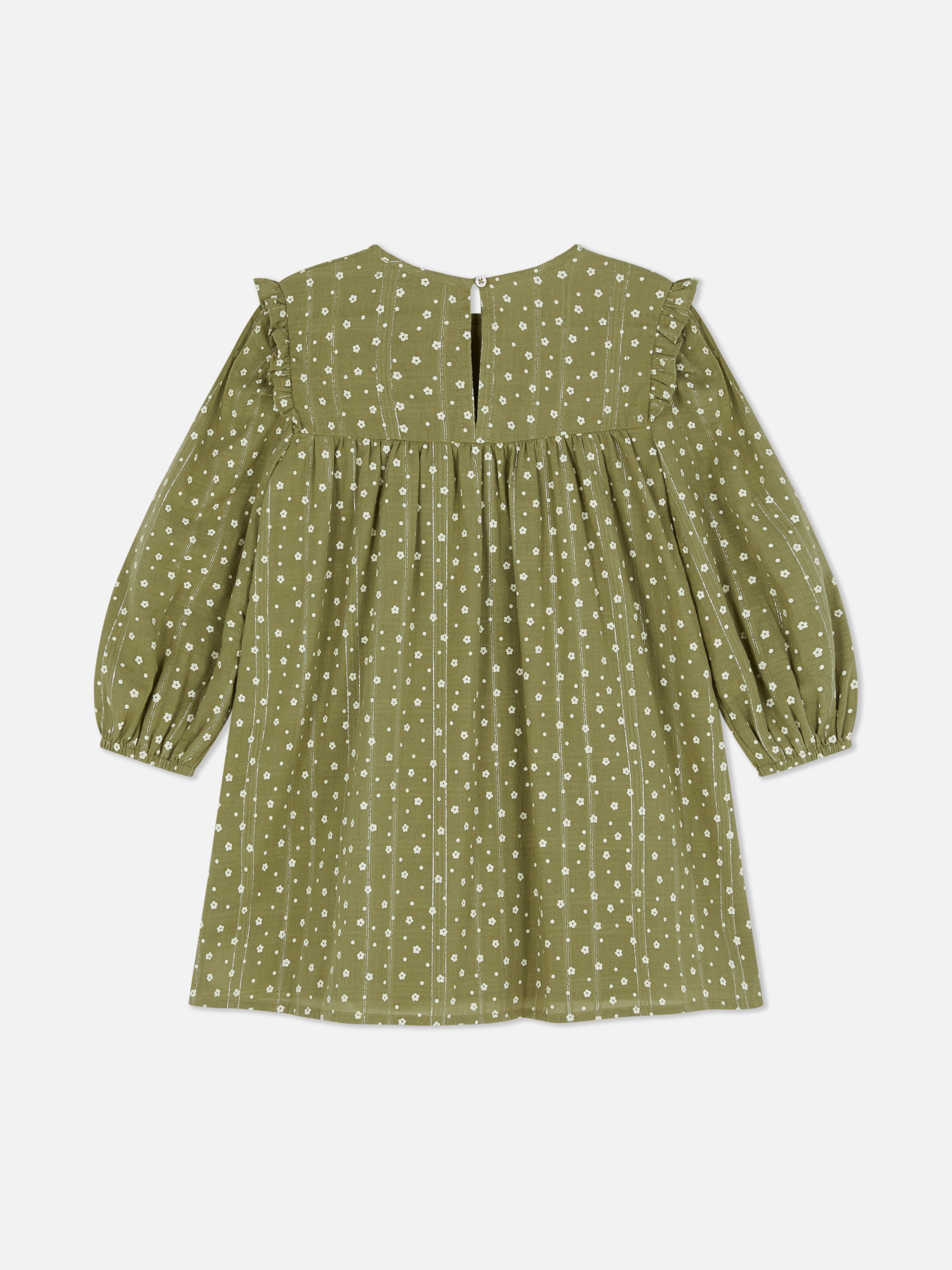 1.5-8yrs | Floral Long Sleeve Dress