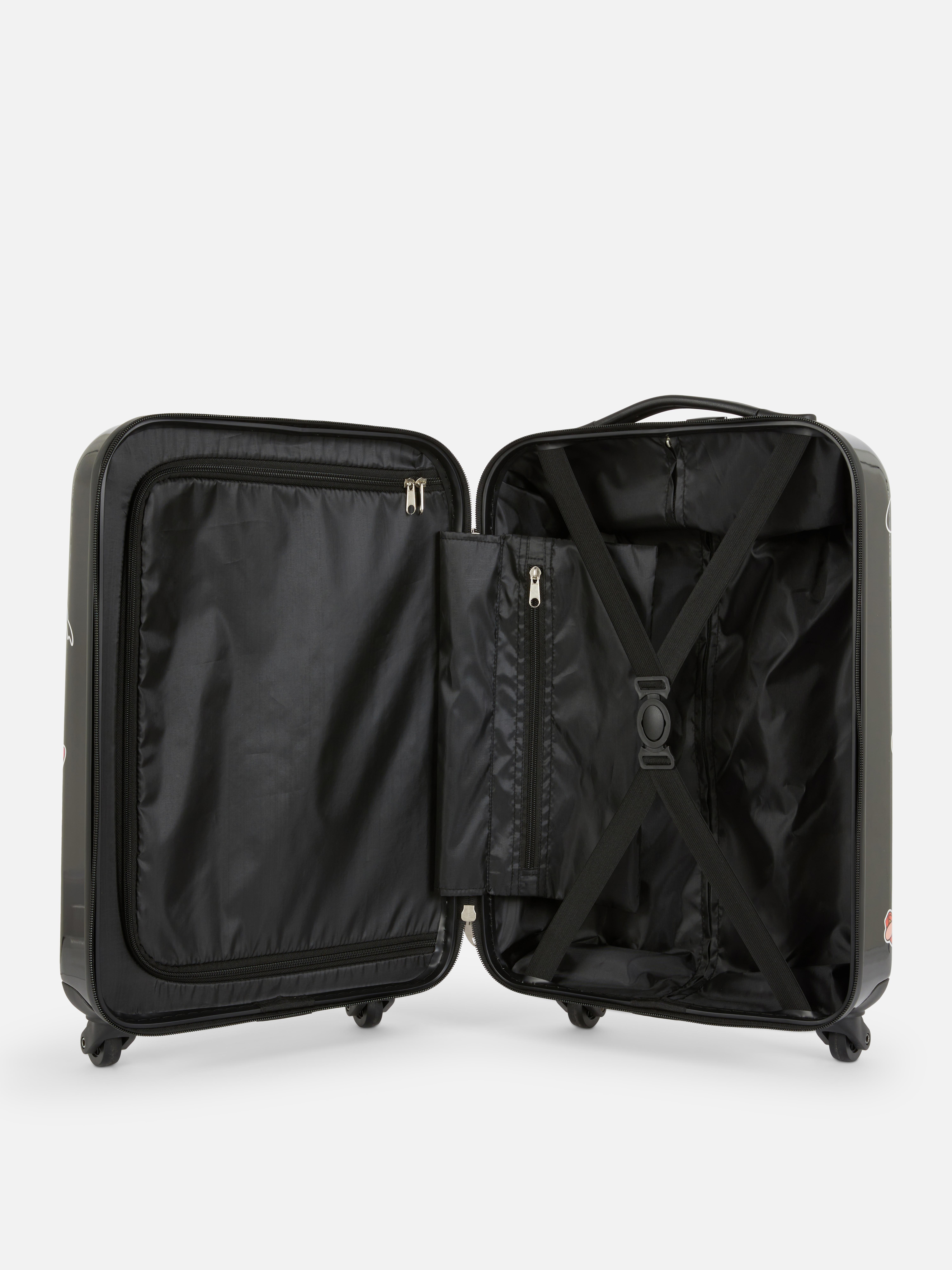 バッグ SALE Mickey & Friends Suitcase (M) Black Disney's Mickey Mouse and Friends Hard-Shell Suitcase