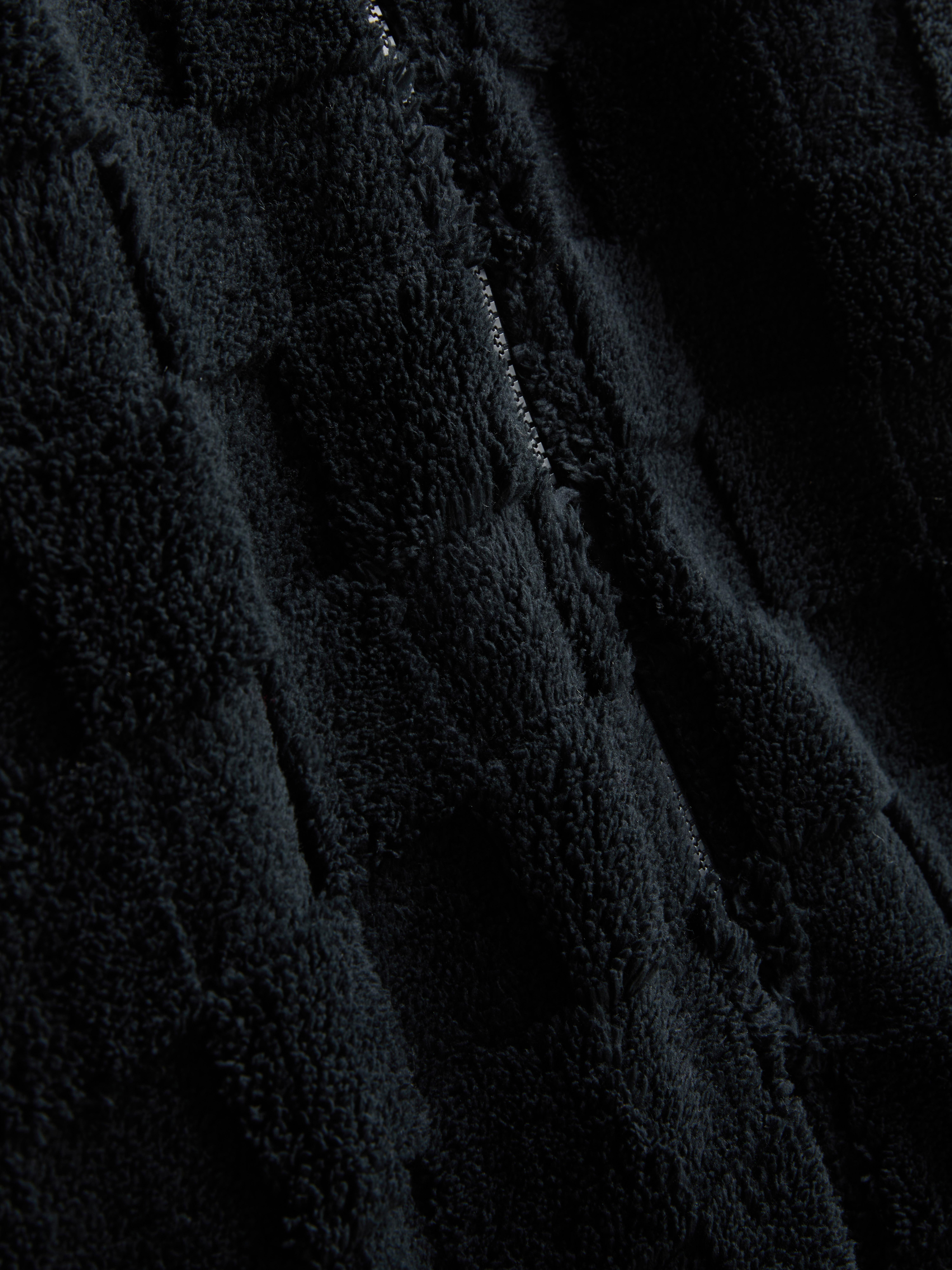 Checkerboard Fleece Pyjama Top