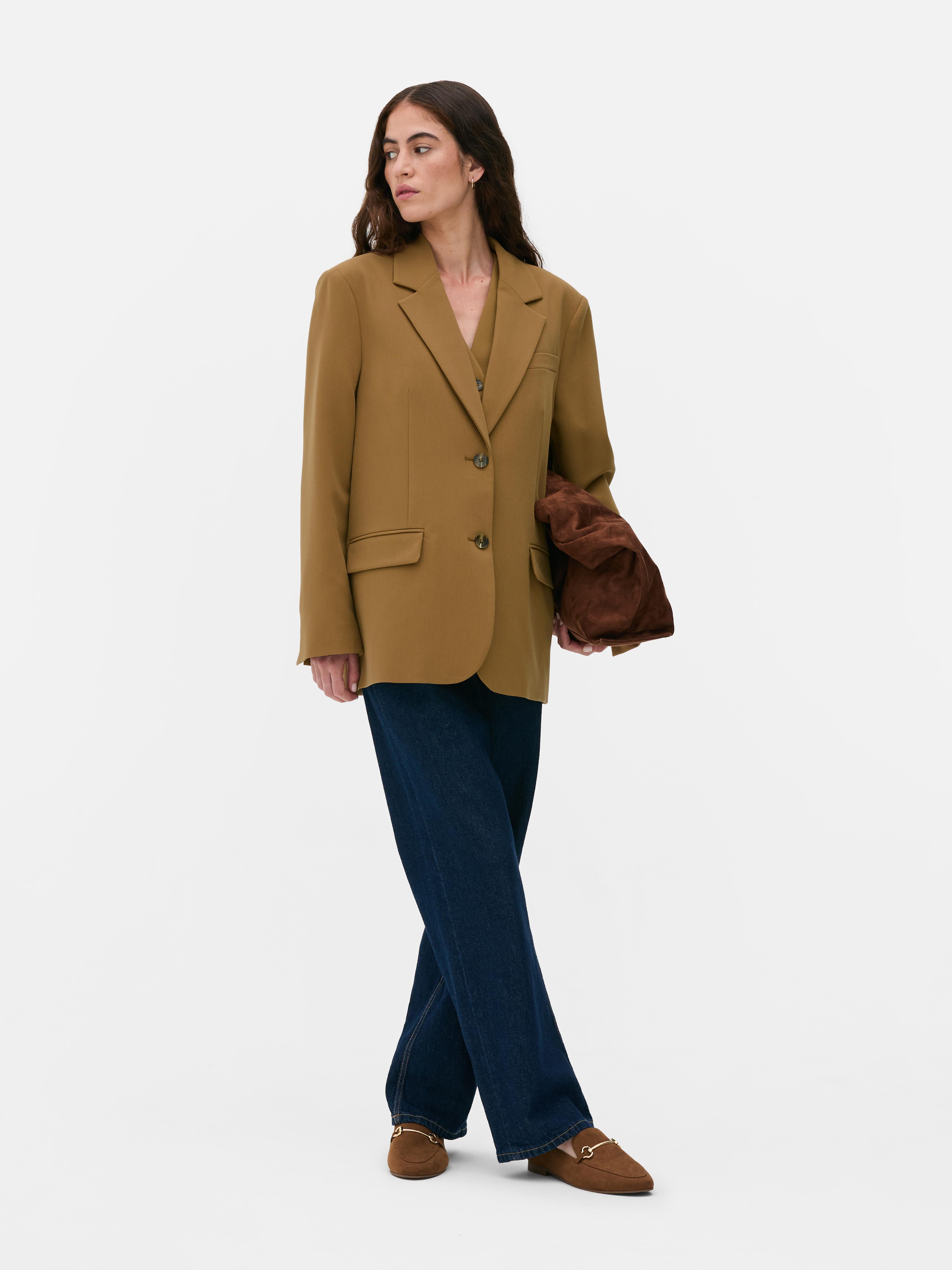 Einreihiger Boyfriend-Blazer