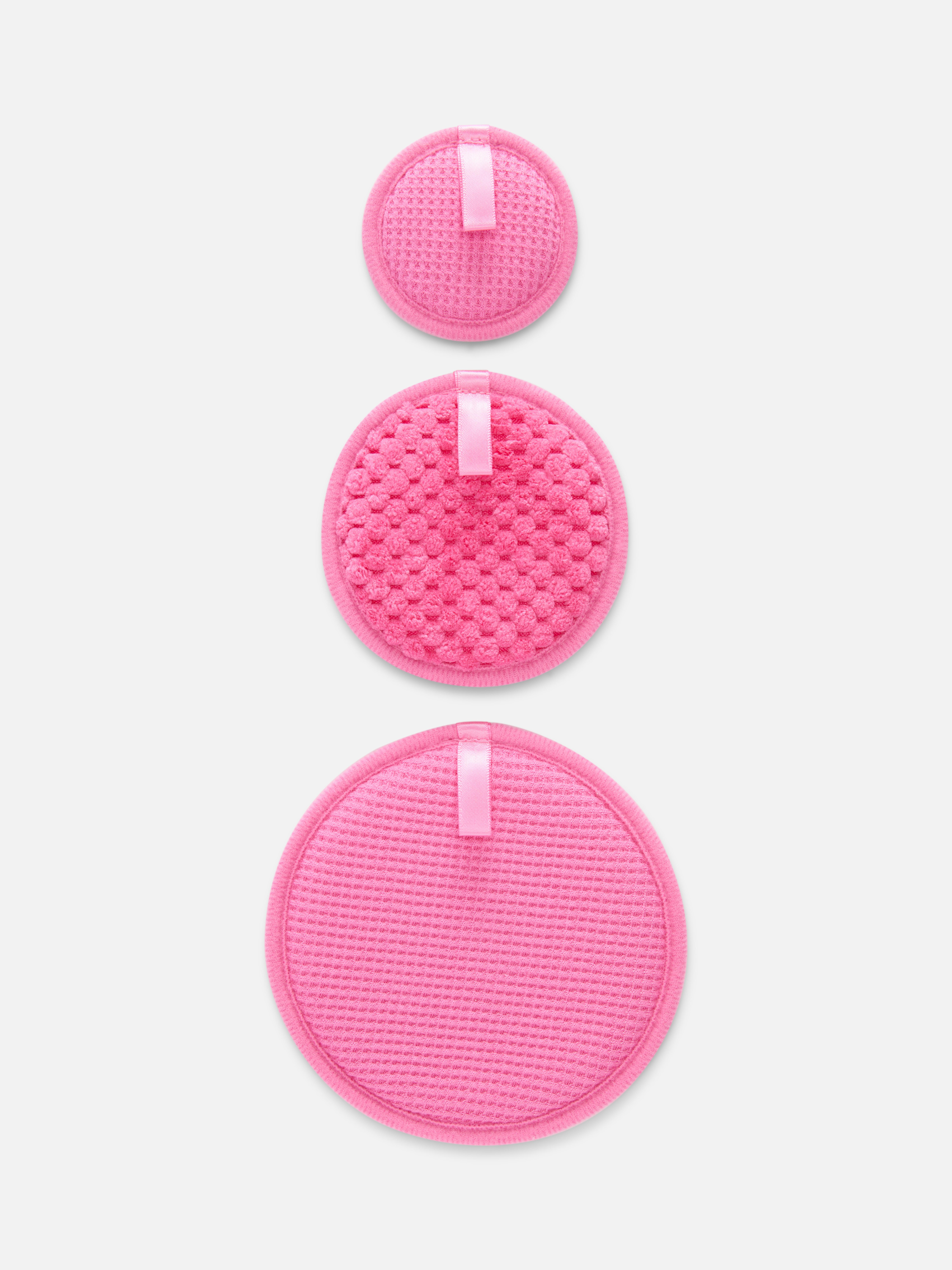Lot de 3 disques nettoyants exfoliants