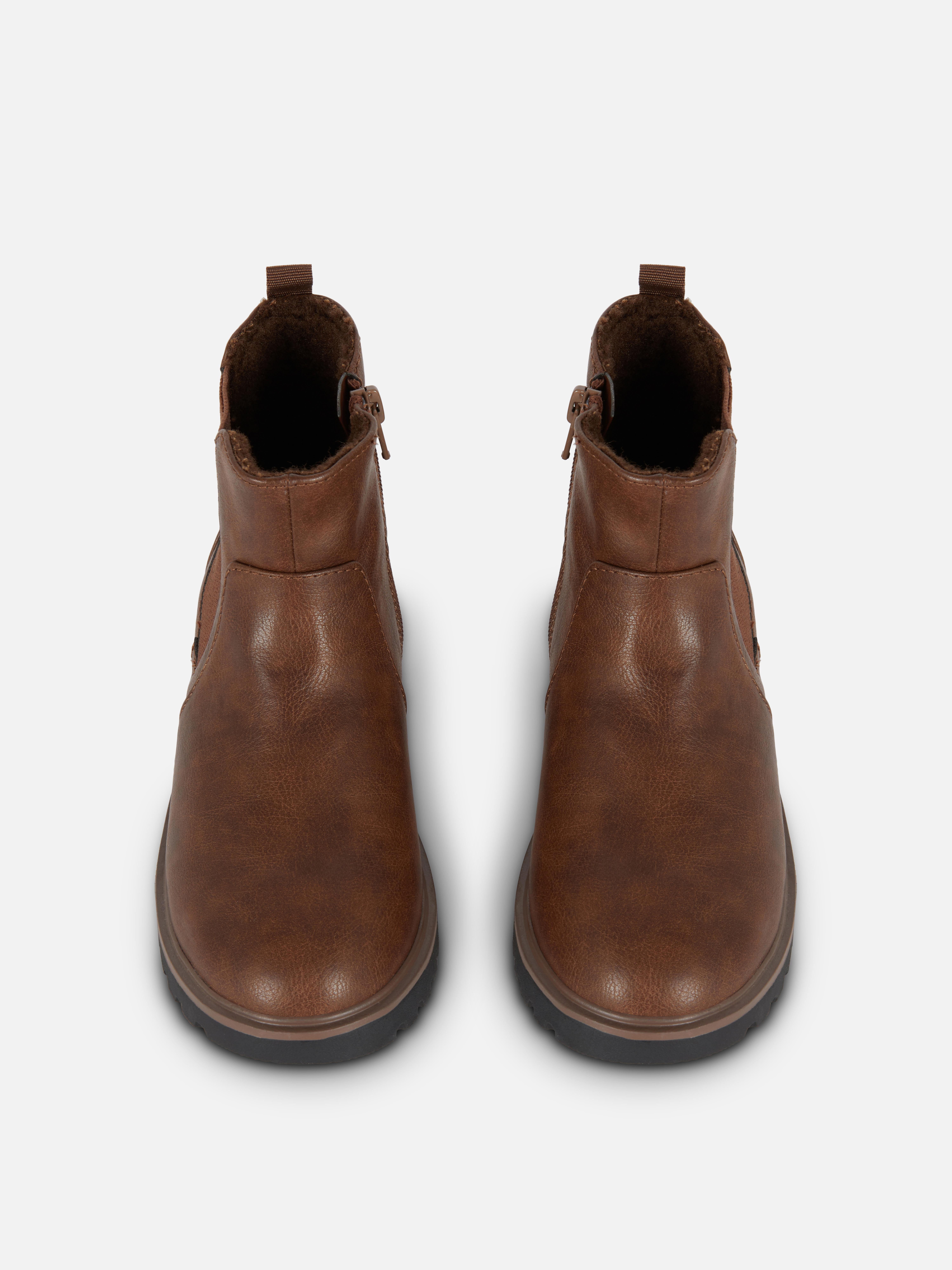 Chelsea-Stiefeletten mit Reißverschluss