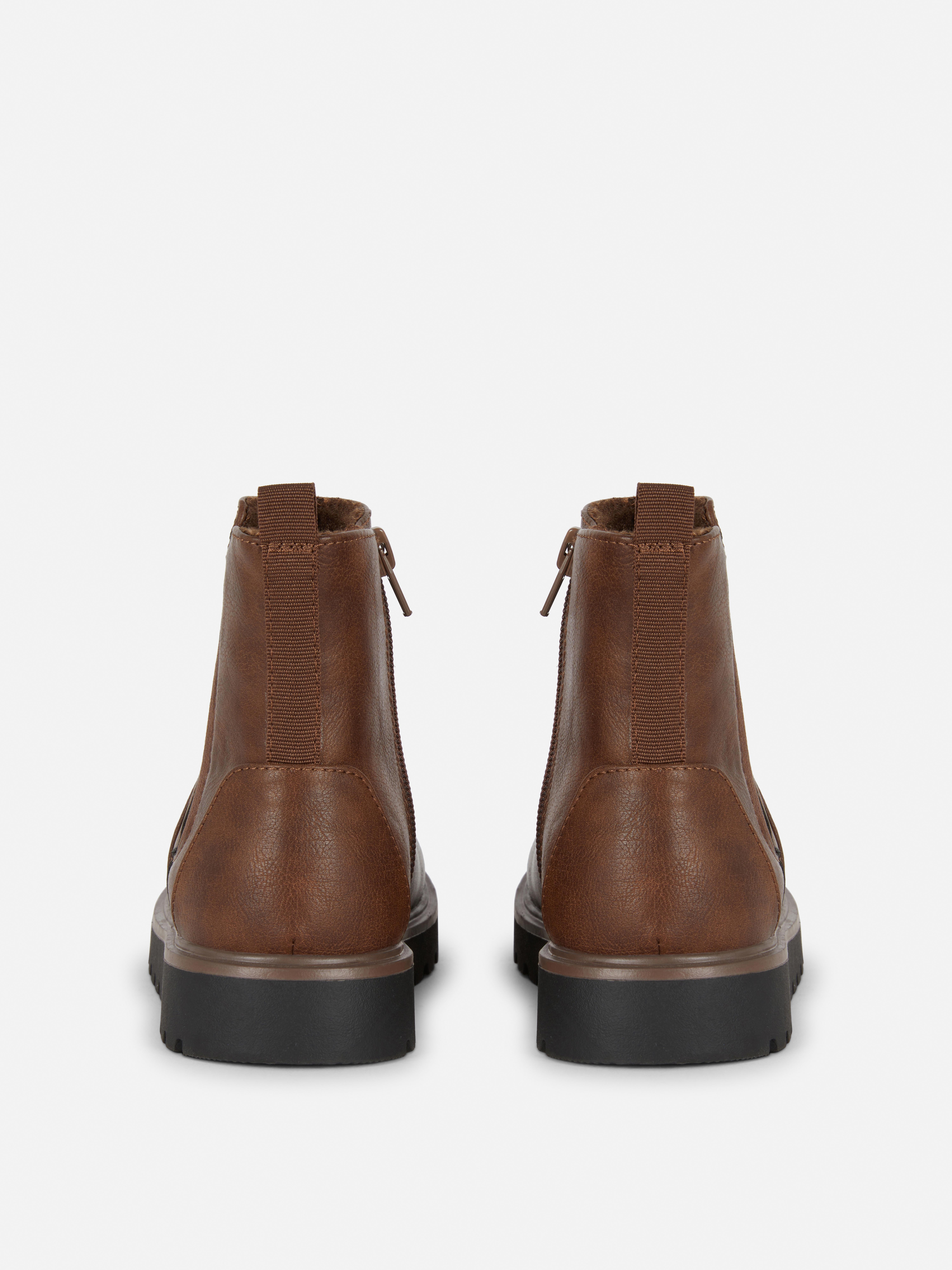 Chelsea-Stiefeletten mit Reißverschluss
