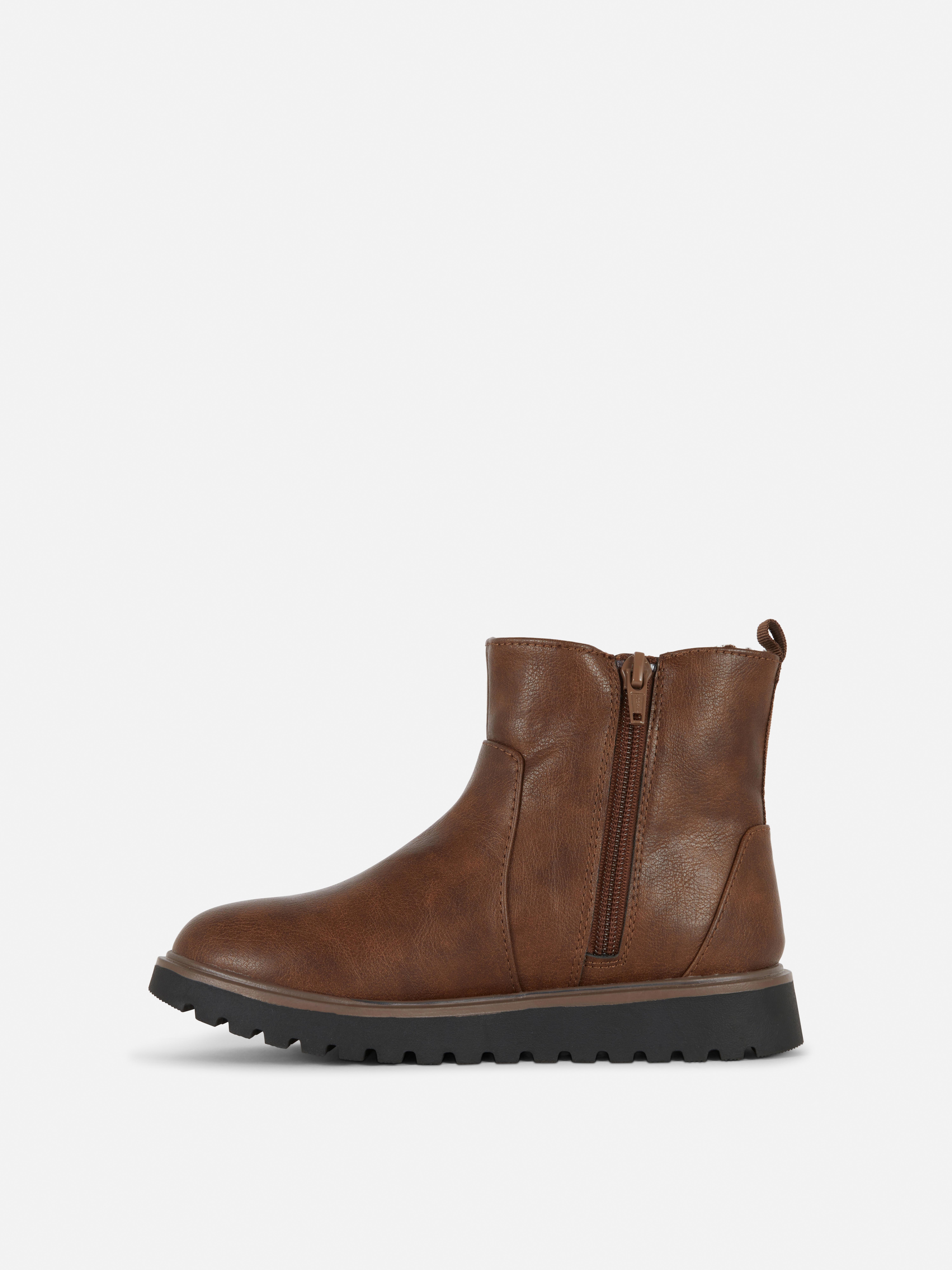 Chelsea-Stiefeletten mit Reißverschluss