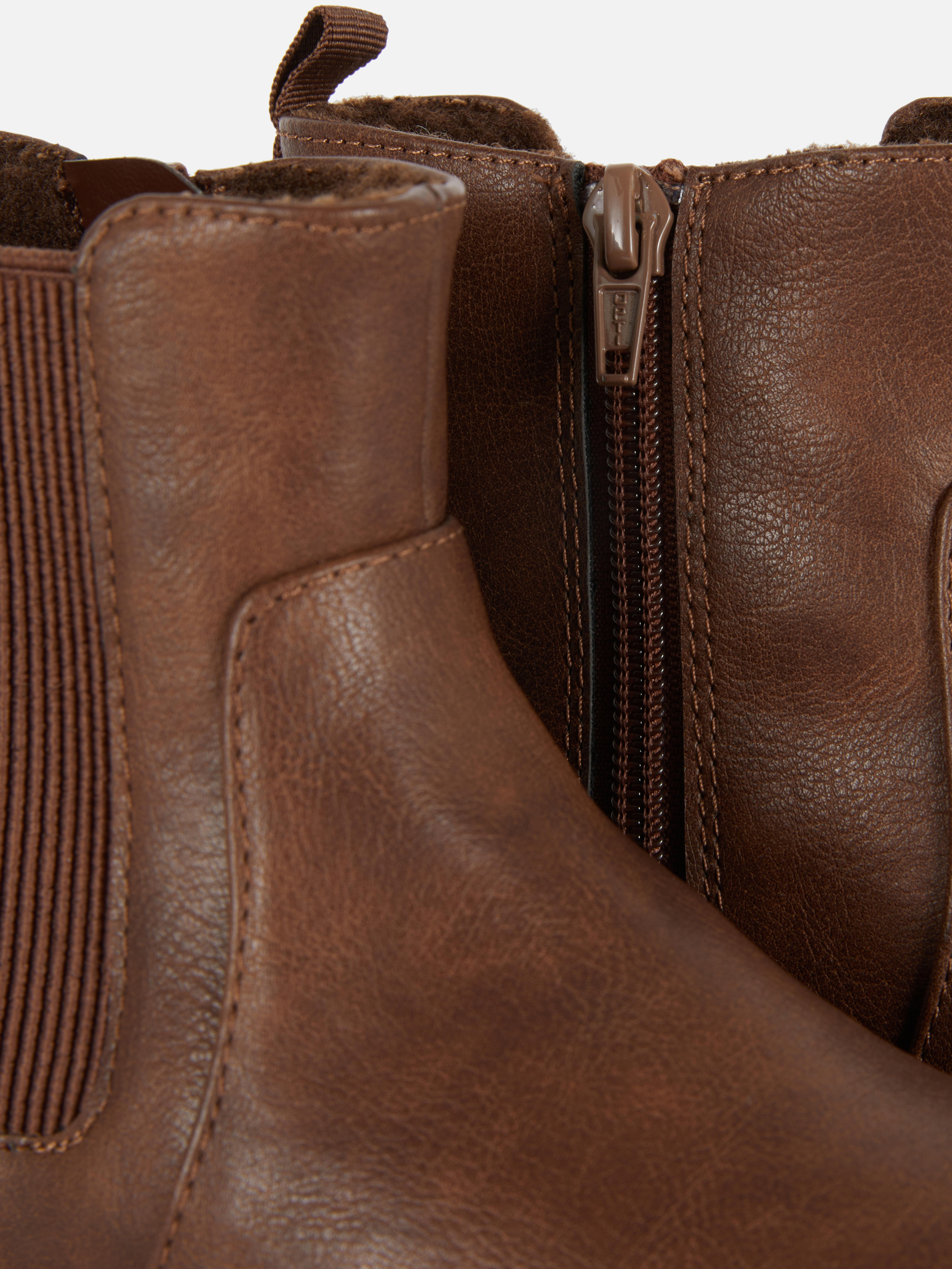 Chelsea-Stiefeletten mit Reißverschluss