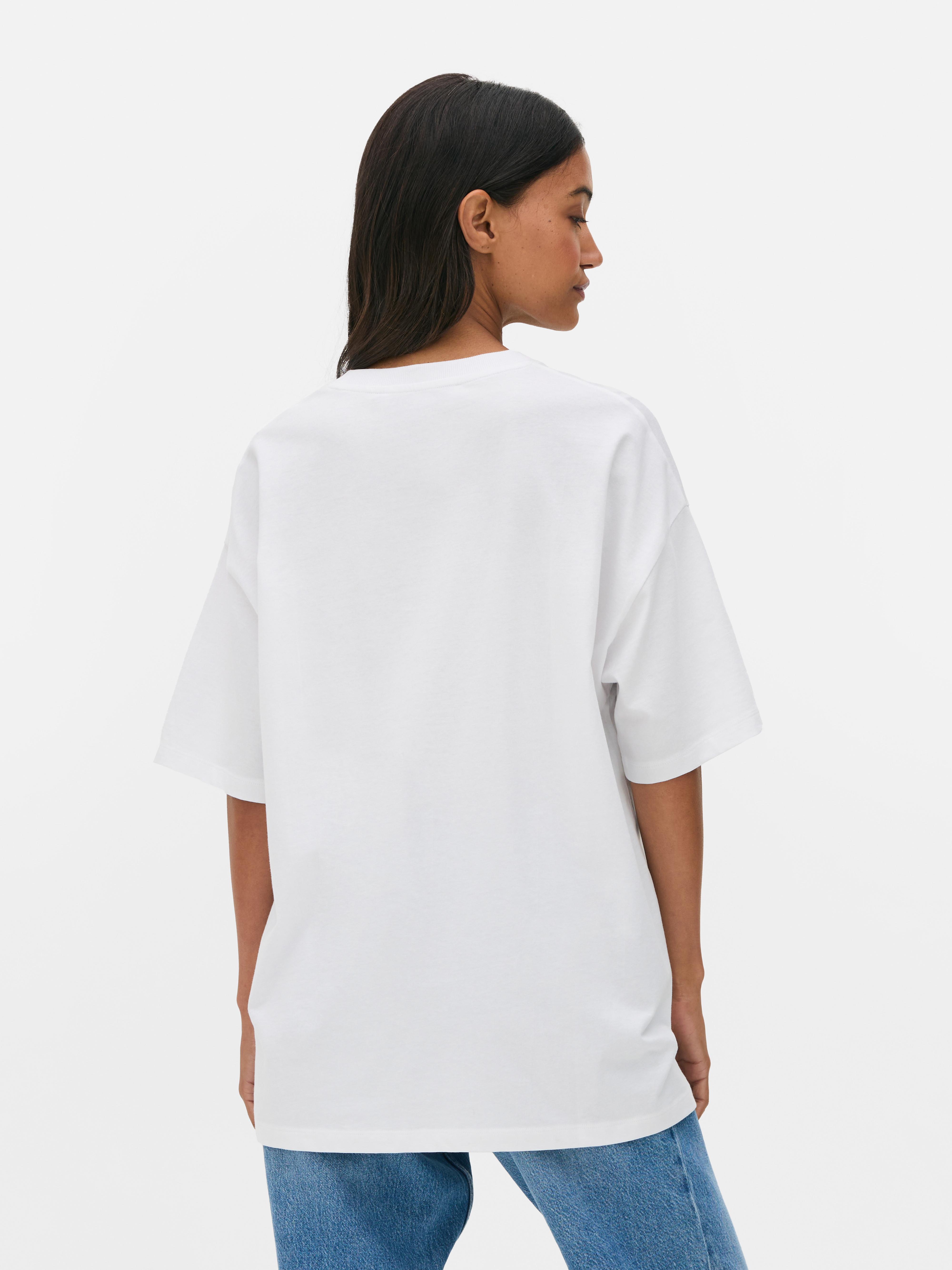 Oversized Printed Tee