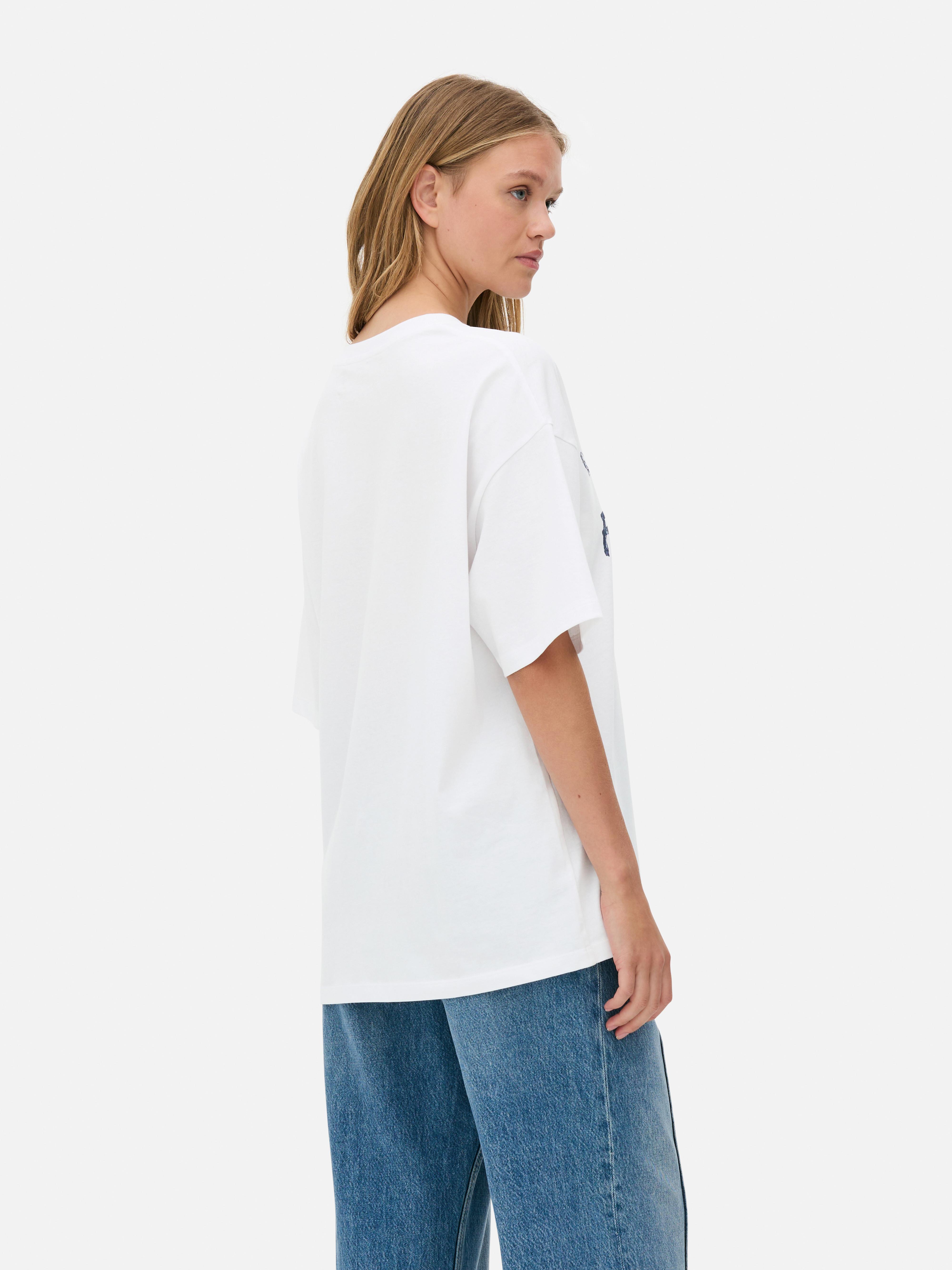 Oversized Printed Tee