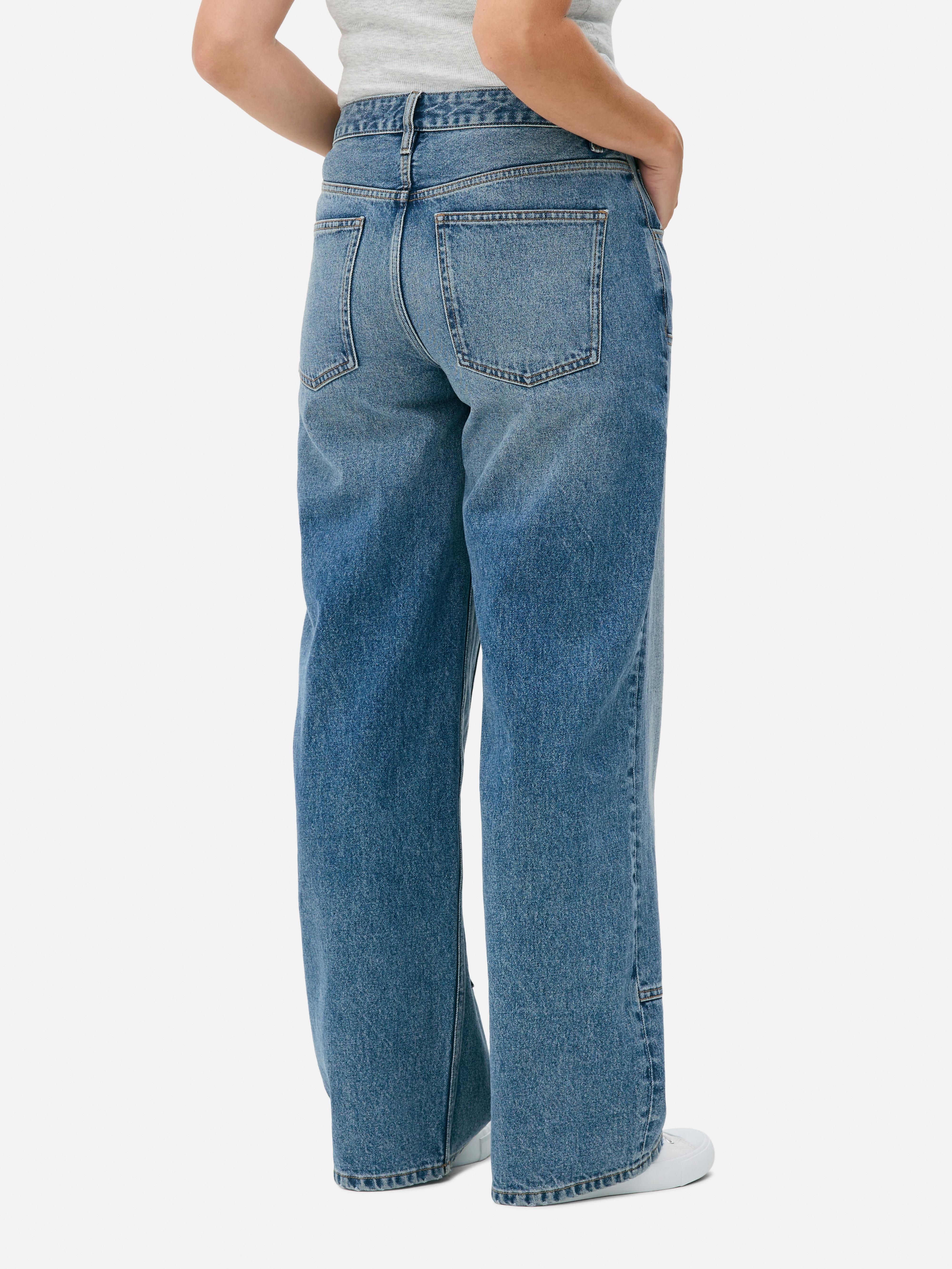 Mid Rise Baggy Carpenter Jeans