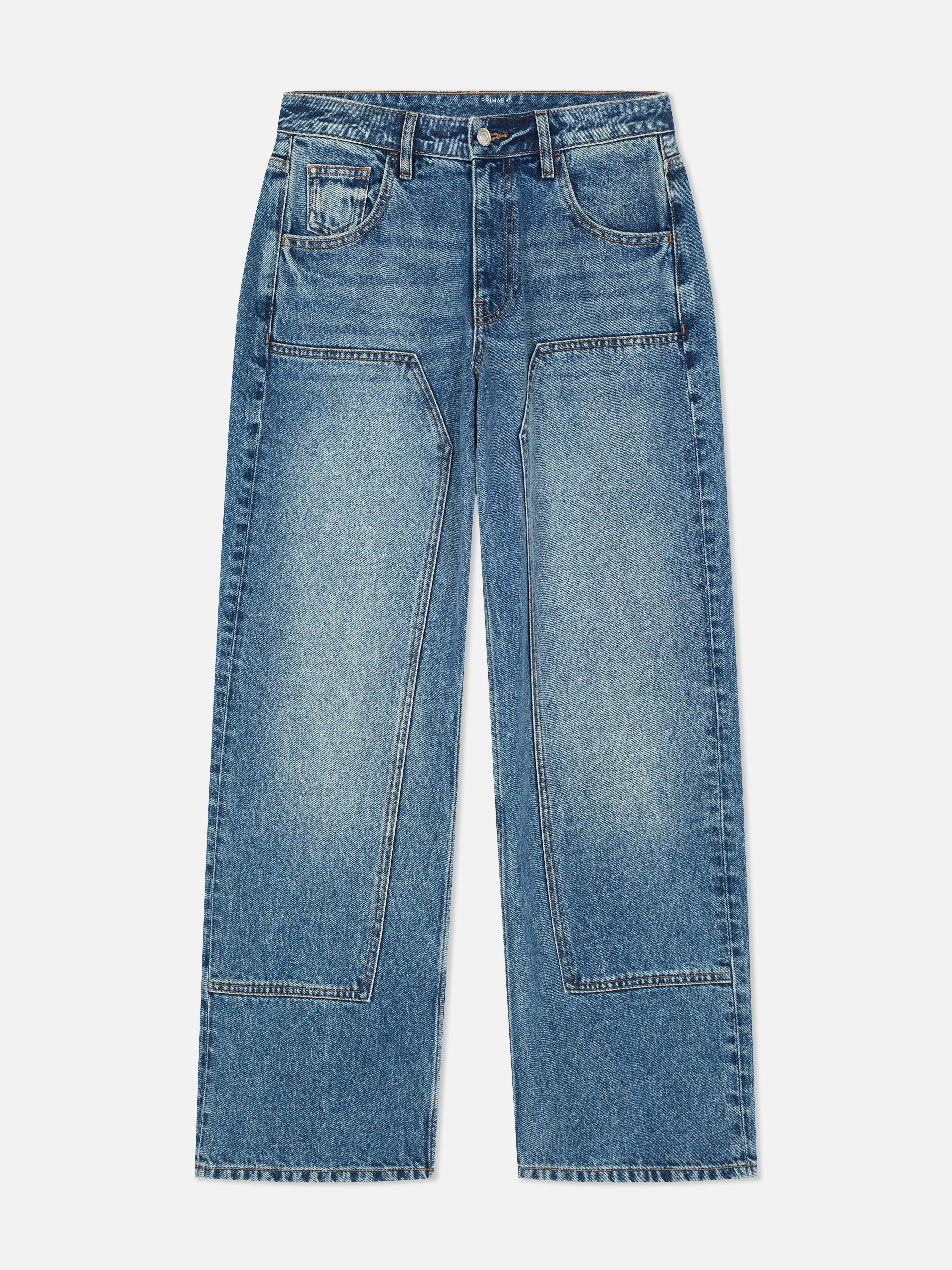 Mid Rise Baggy Carpenter Jeans