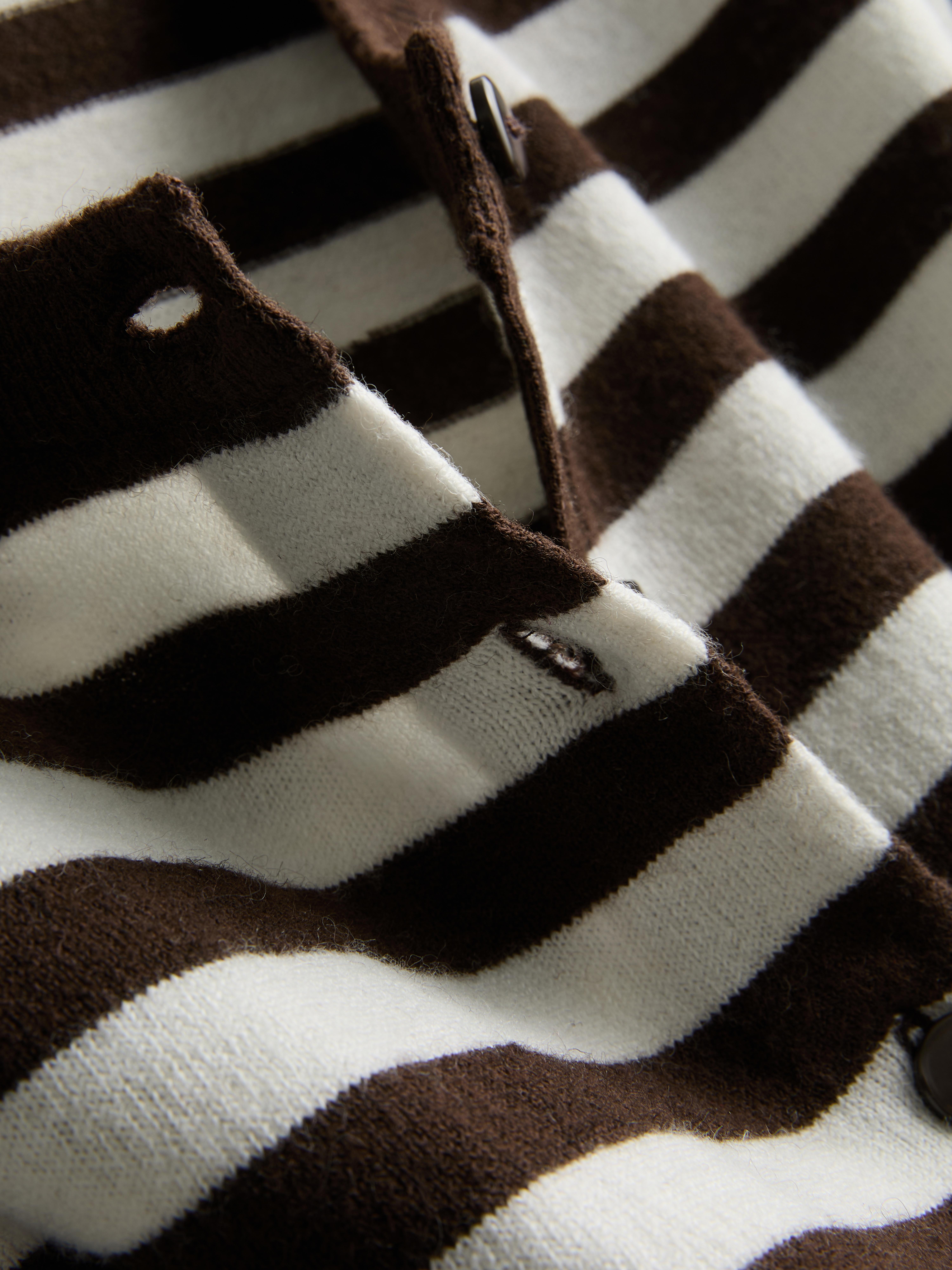 Long Sleeve Crew Neck Cardigan