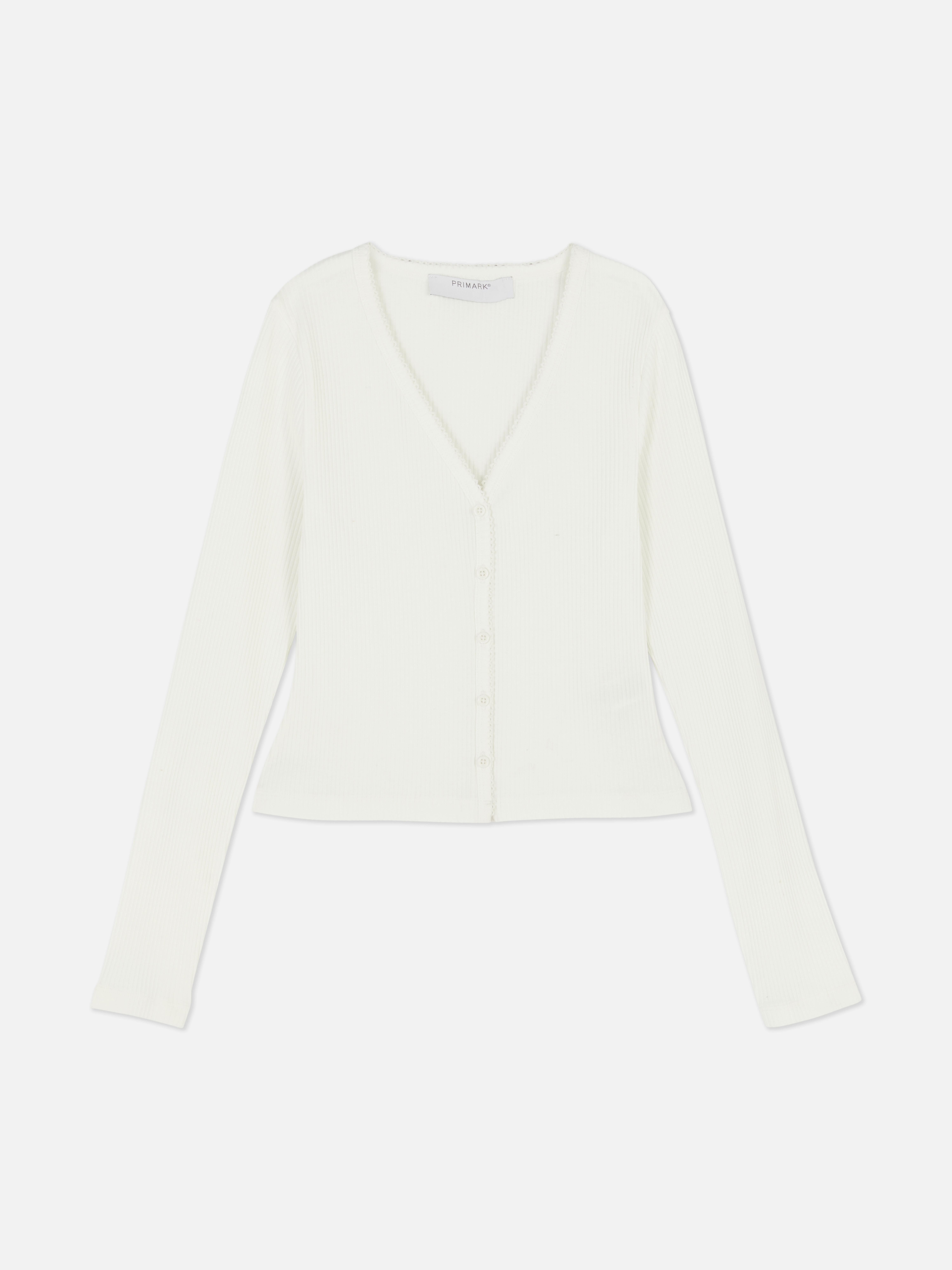 Cardigan con bottoni