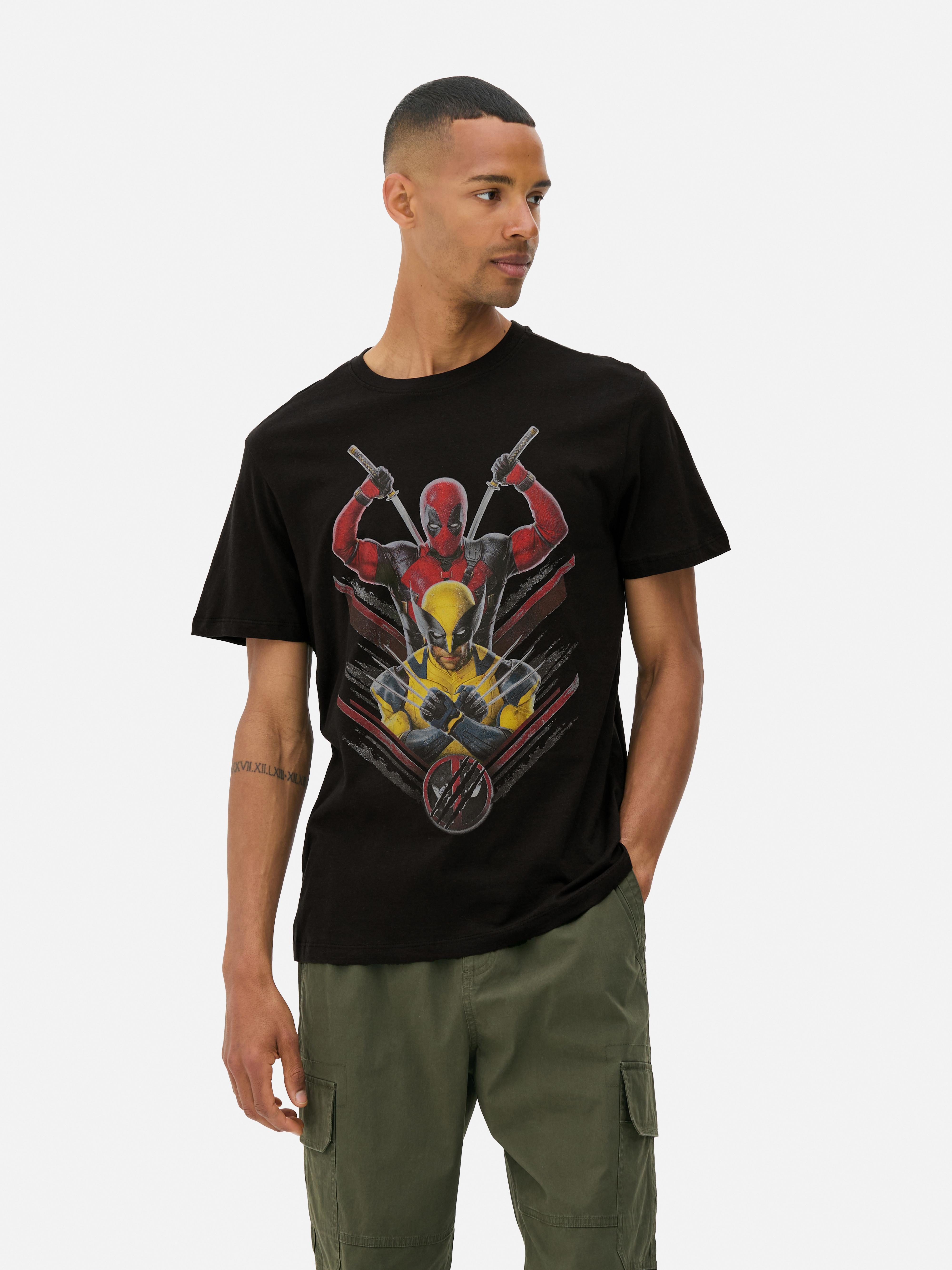 Maglietta Deadpool e Wolverine Marvel