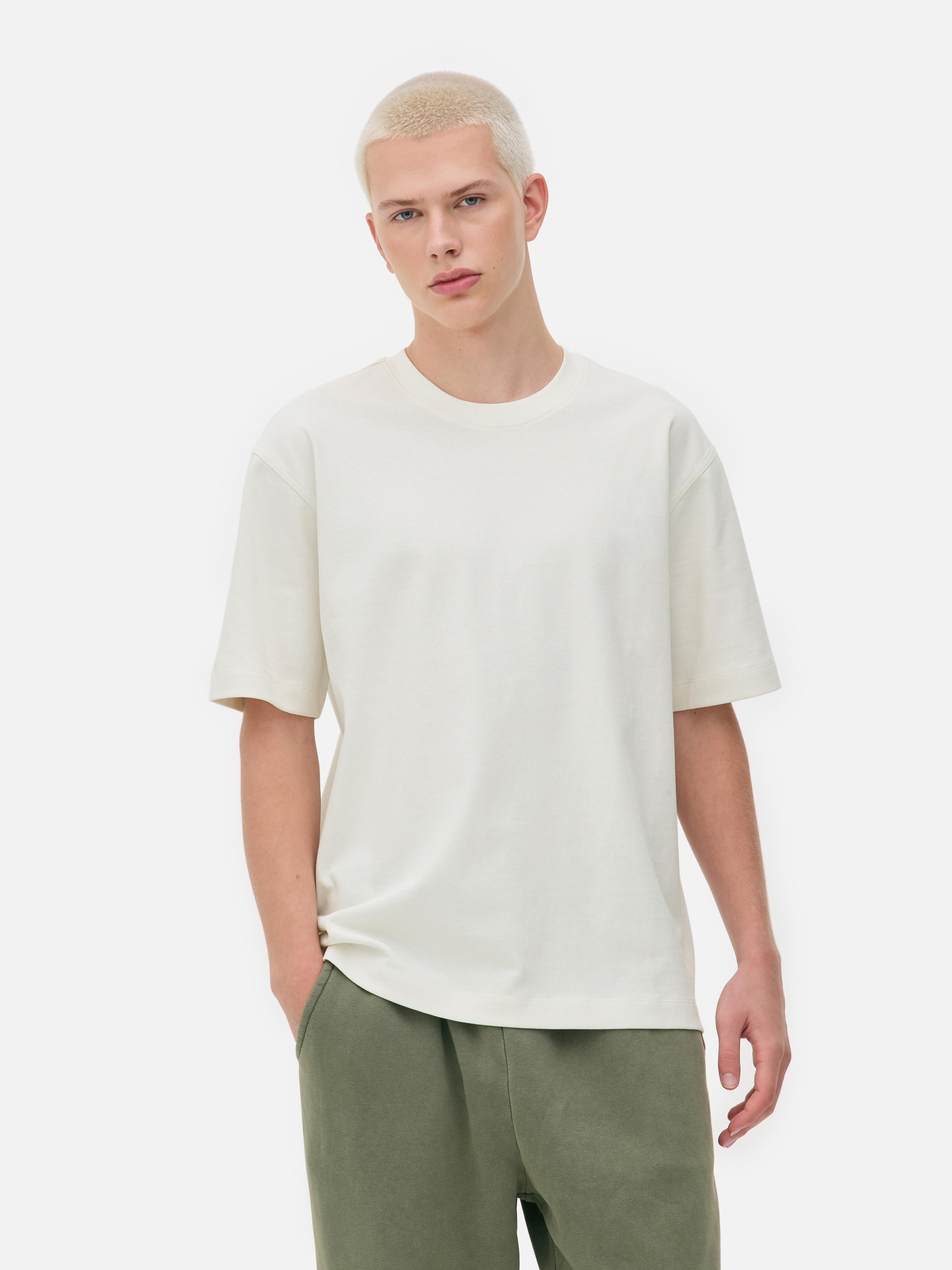 Essential  Short Sleeve Longline  T-Shirt