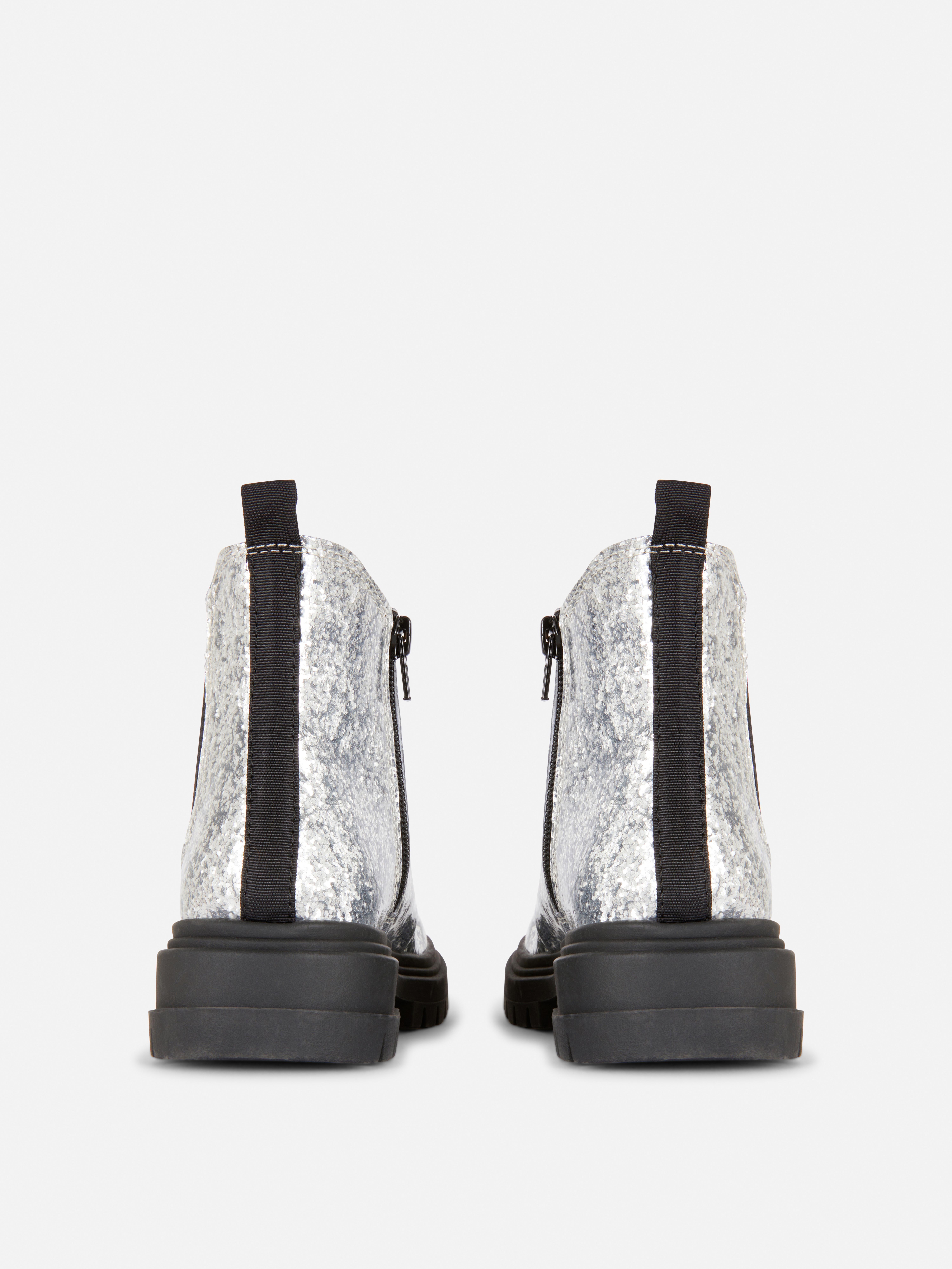 Glitter Chelsea Boots
