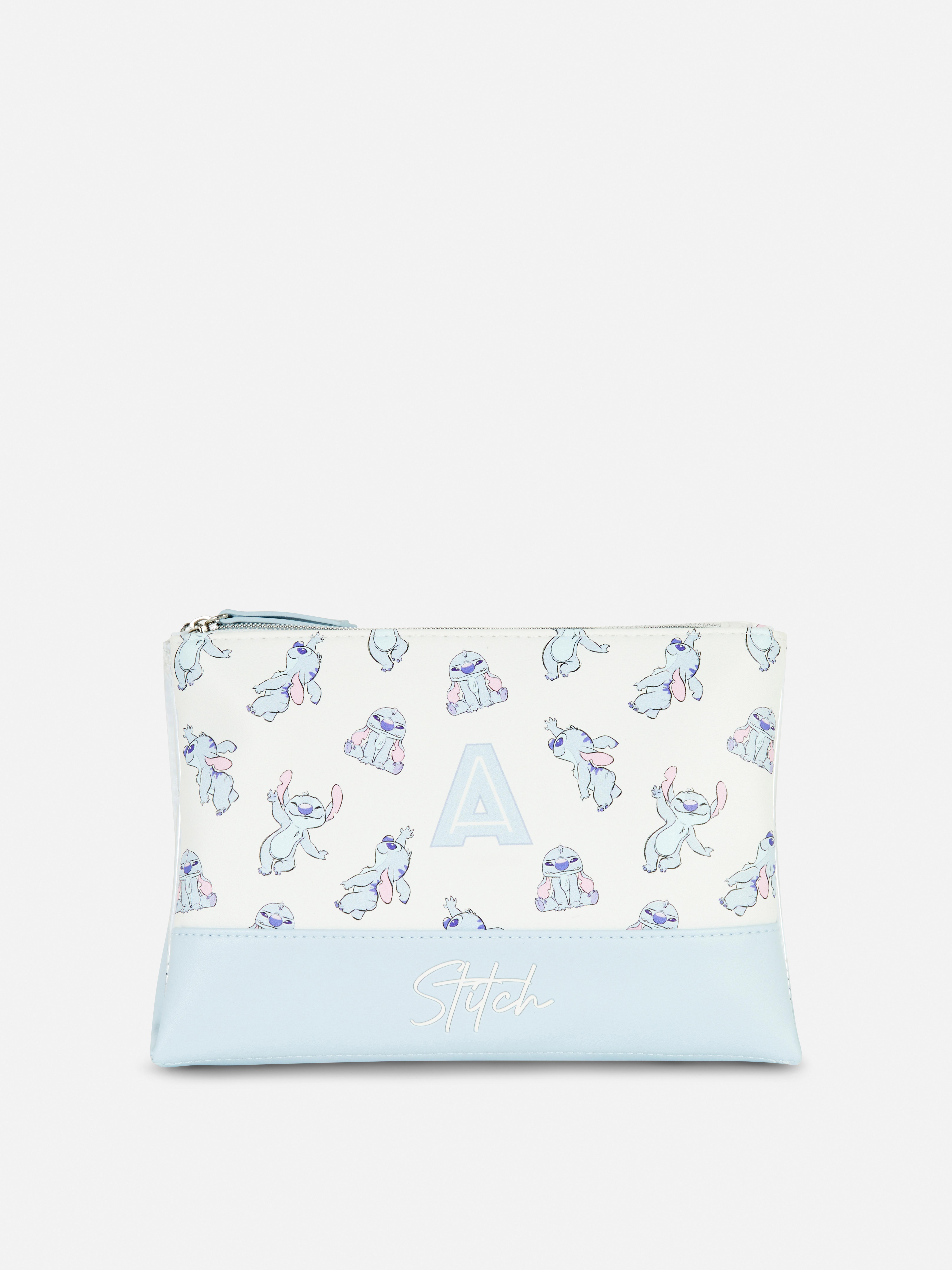 Skládací kosmetická taštička Disney Stitch s iniciálou