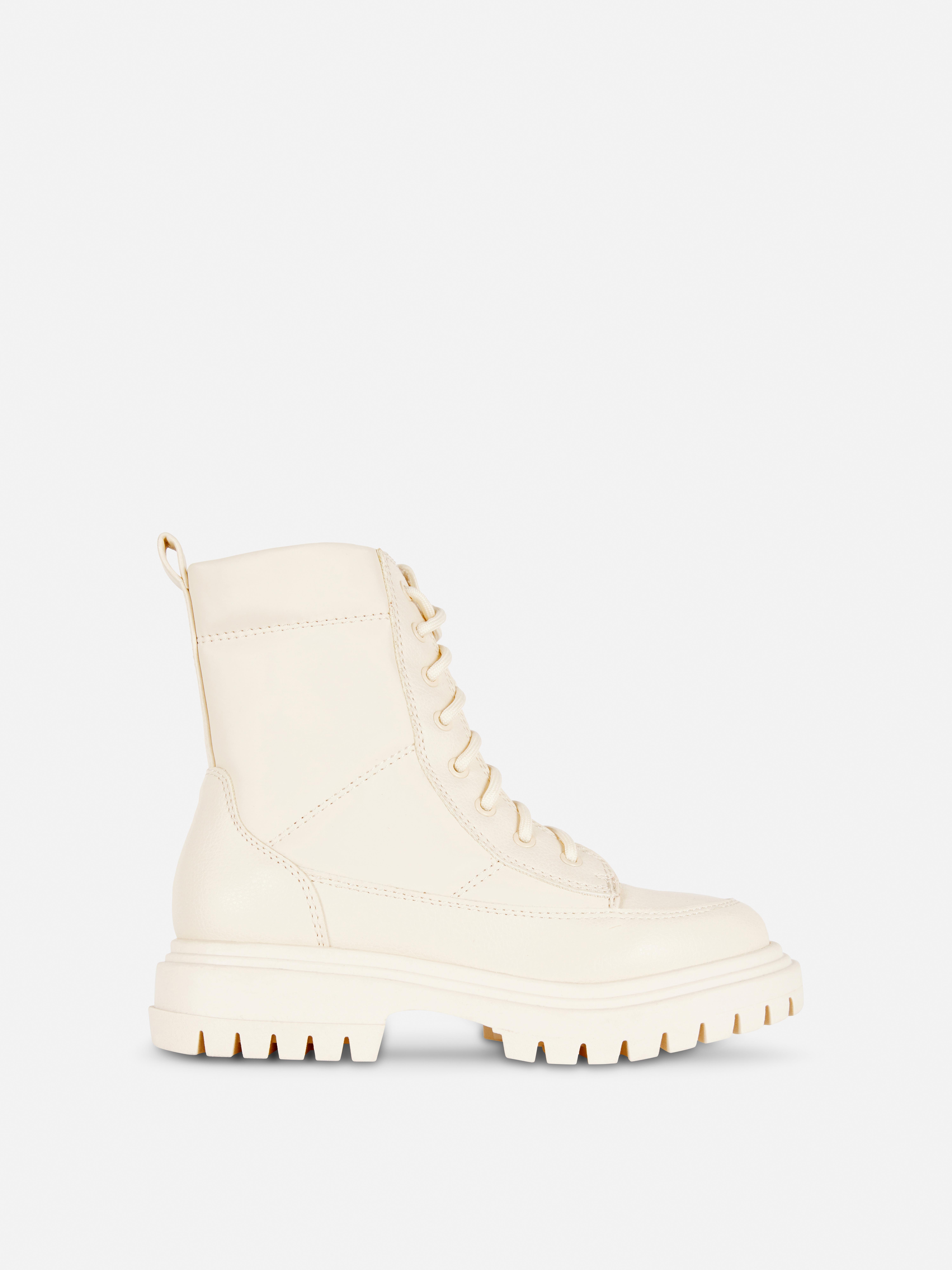 Zip-Up Ankle Boots