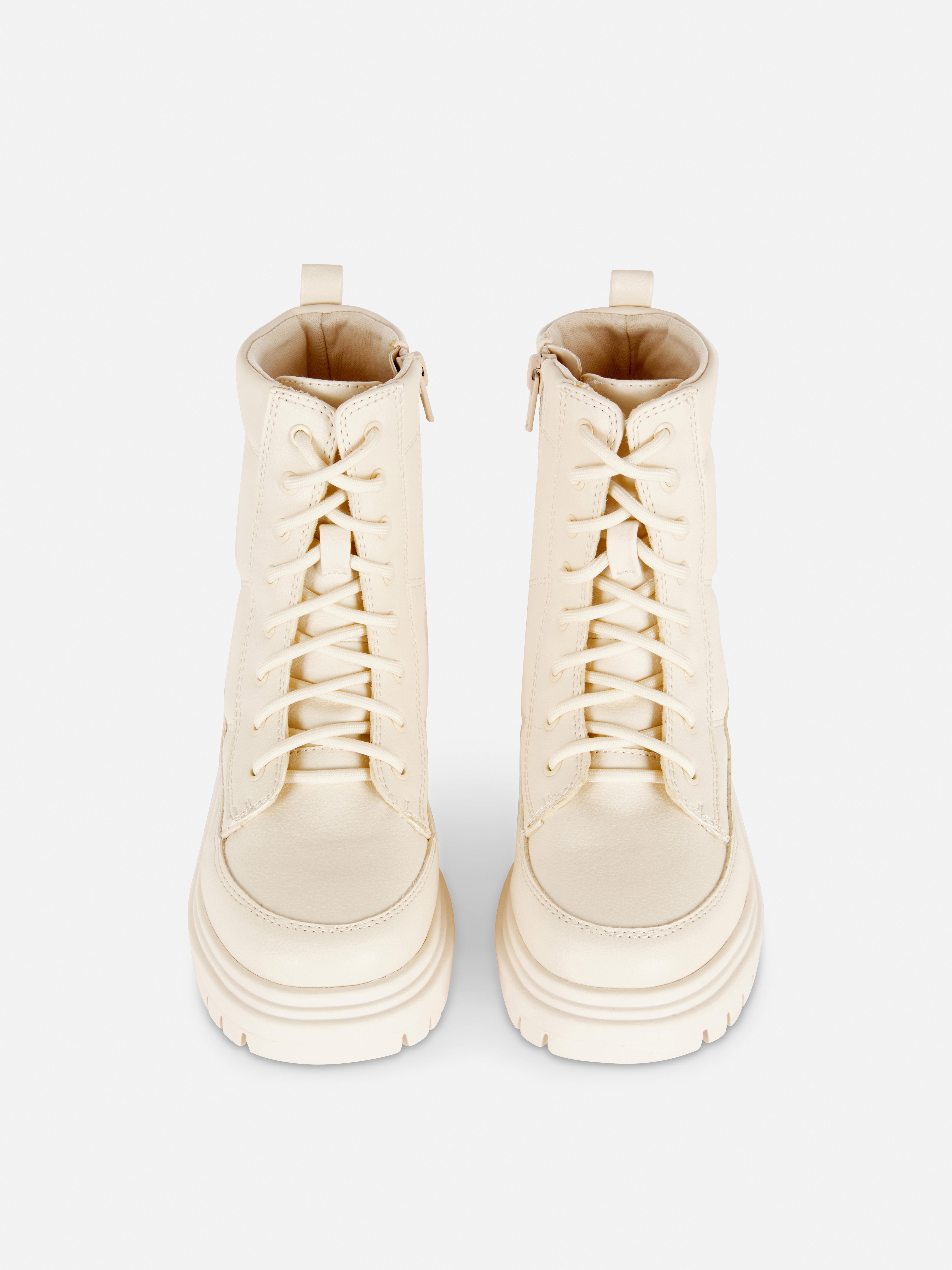 Zip-Up Ankle Boots