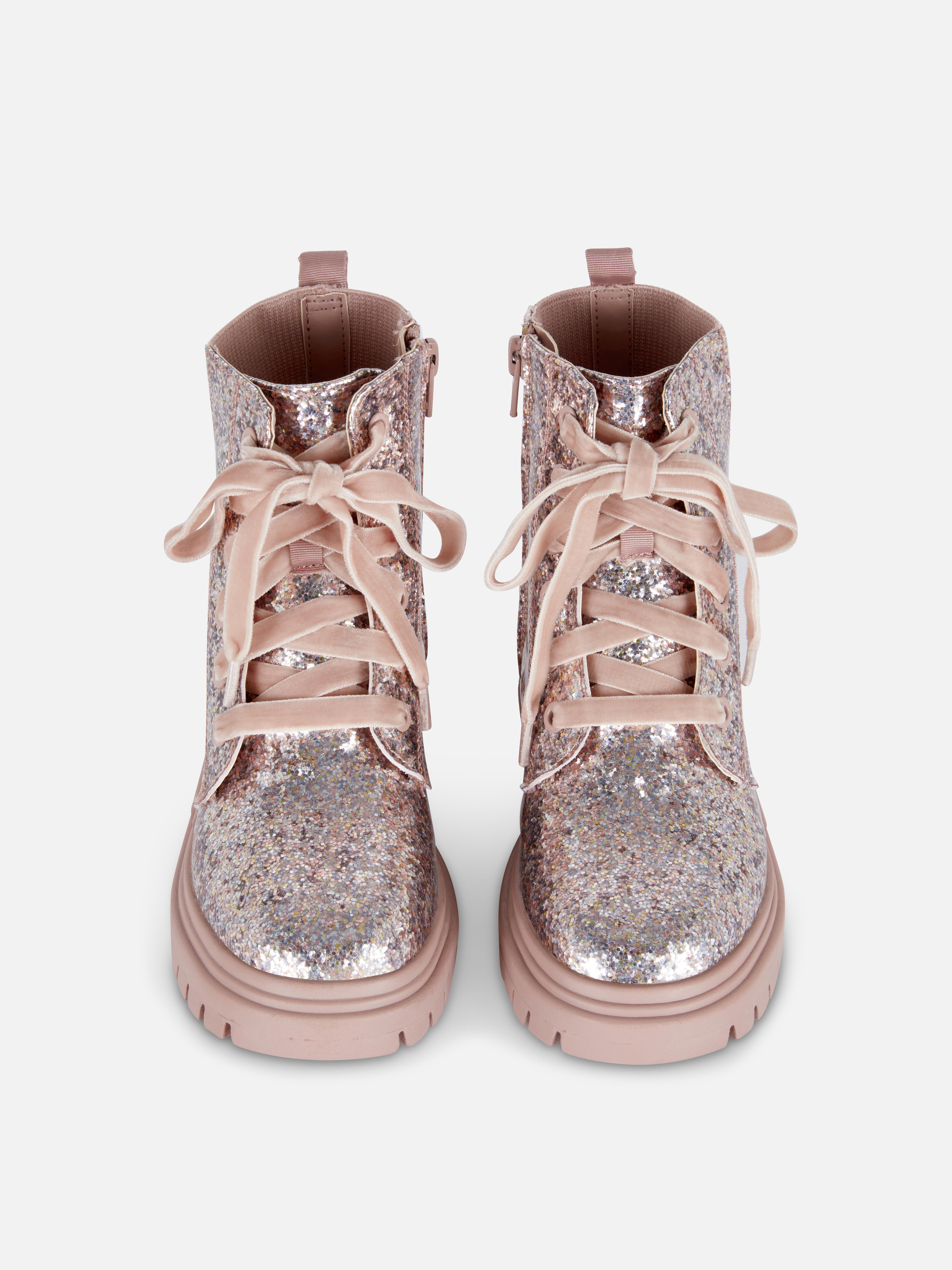 Glitter Ankle Boots