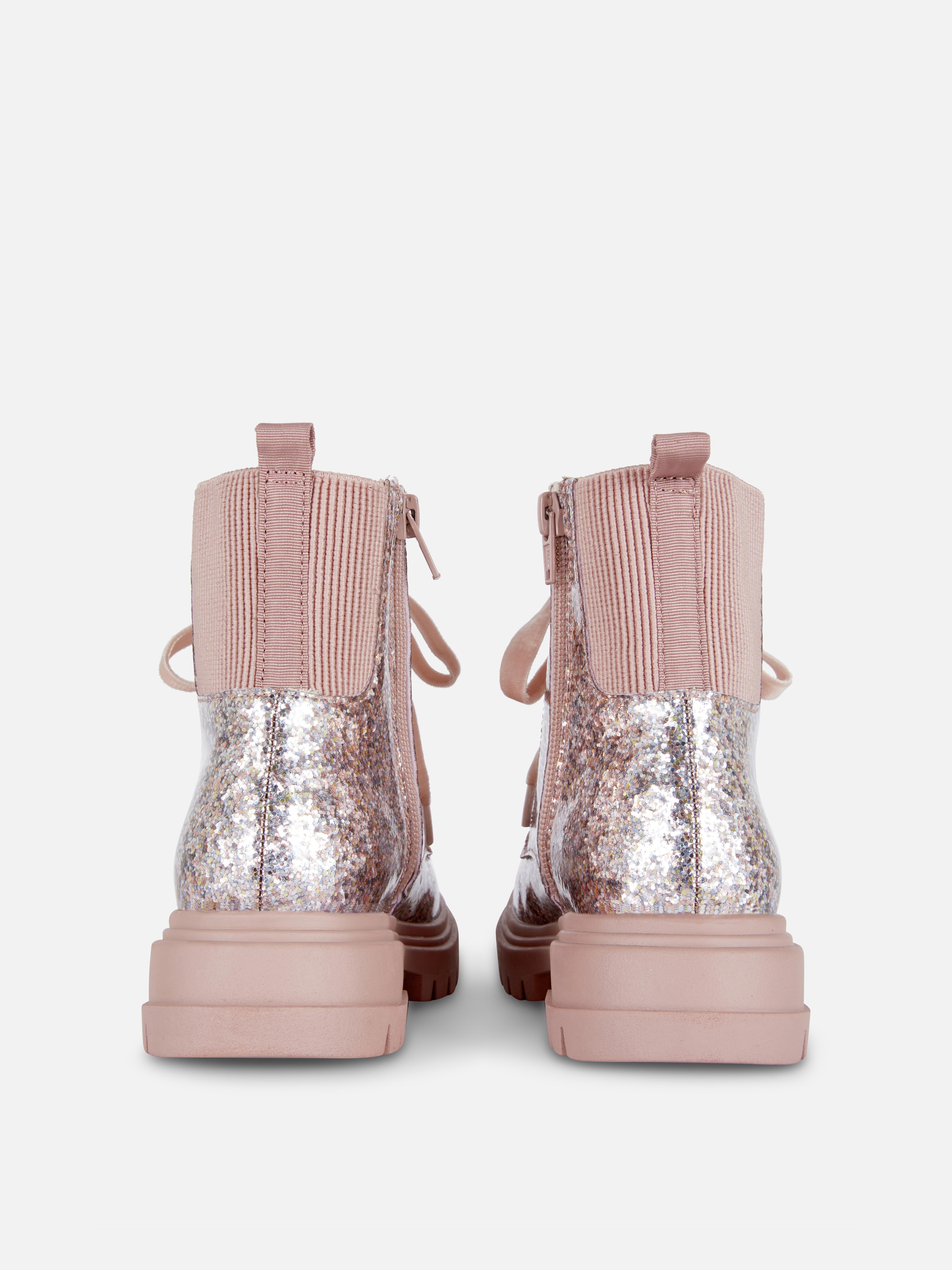 Glitter Ankle Boots