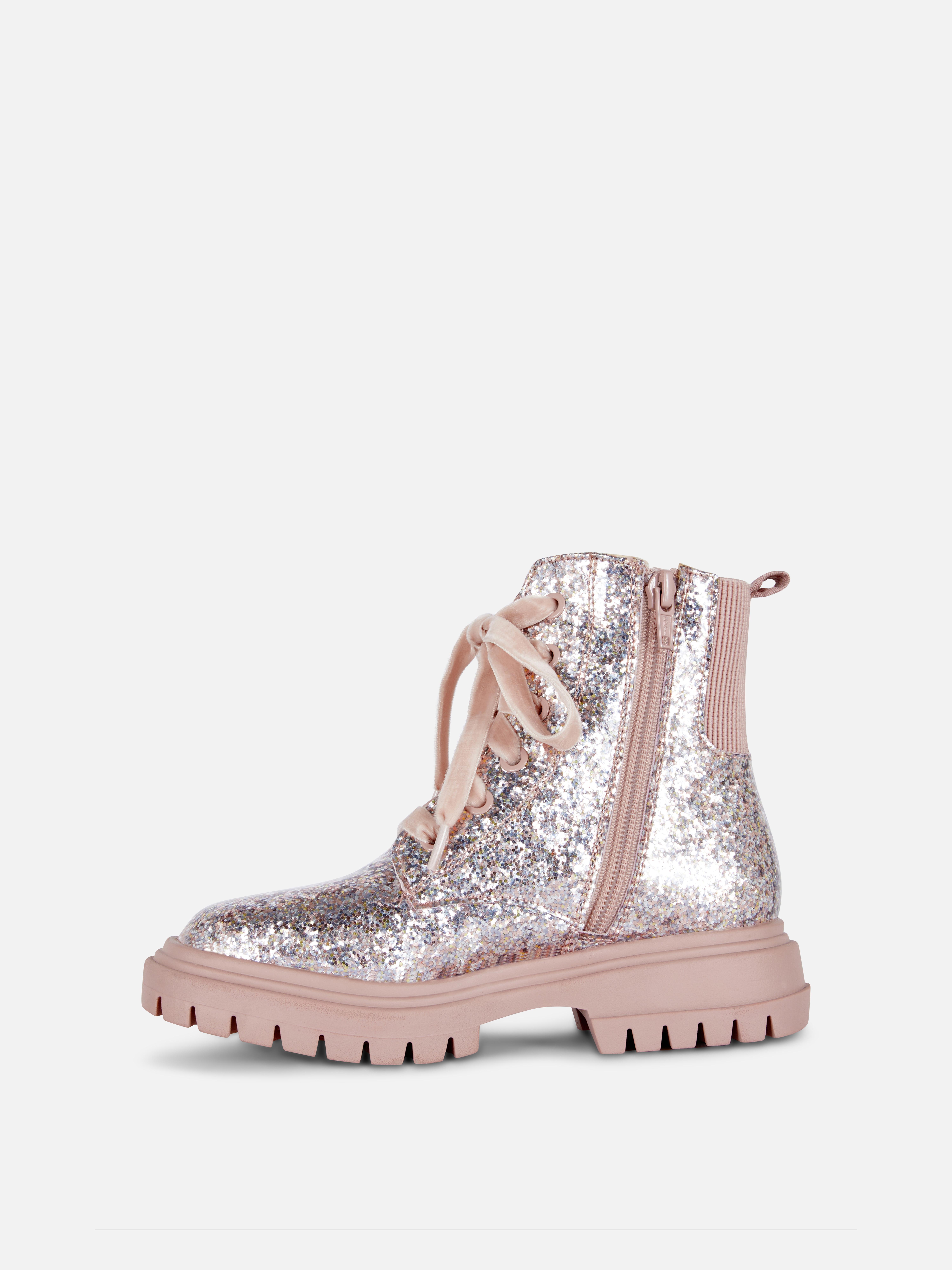 Glitter Ankle Boots