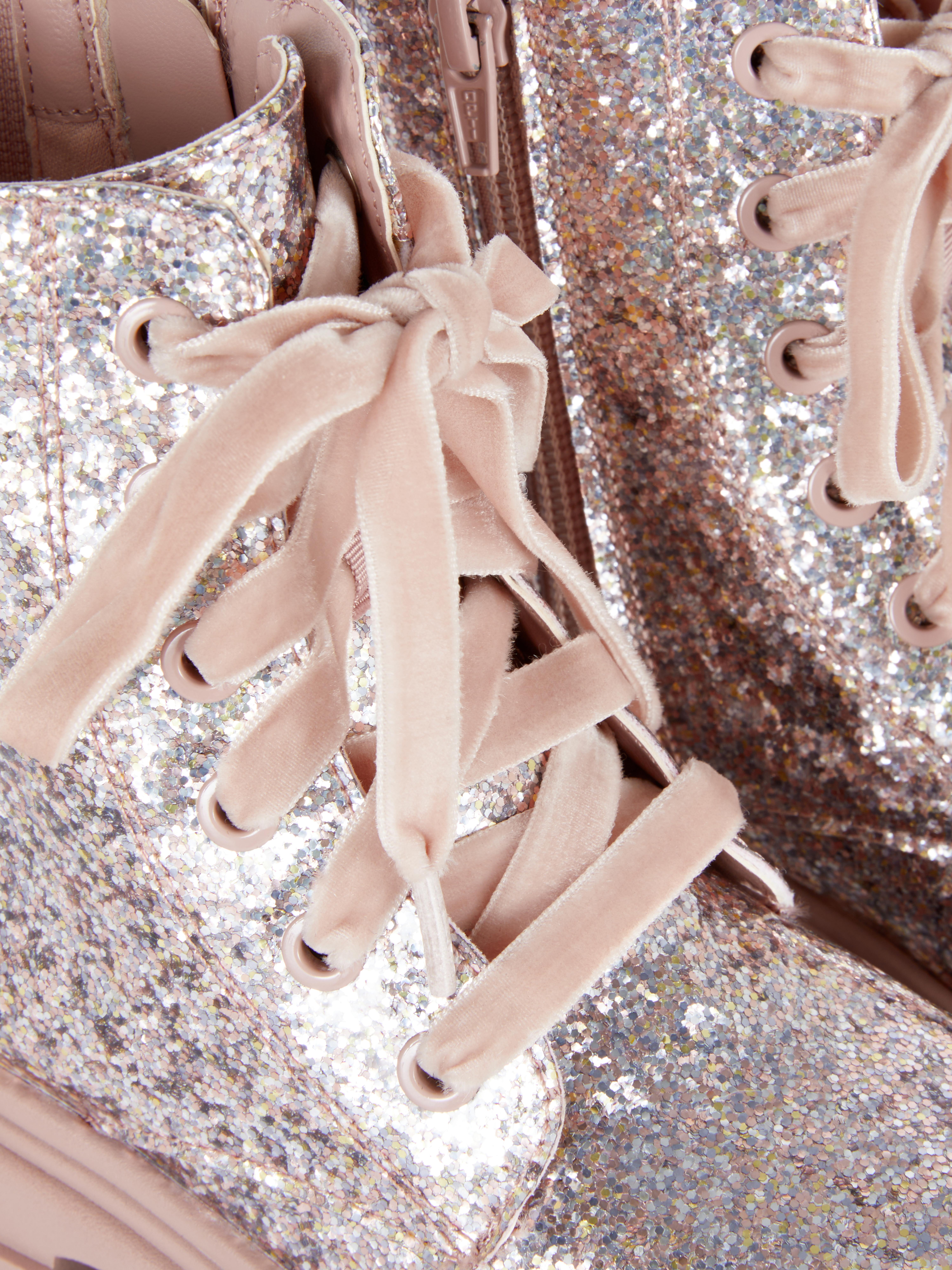 Glitter Ankle Boots