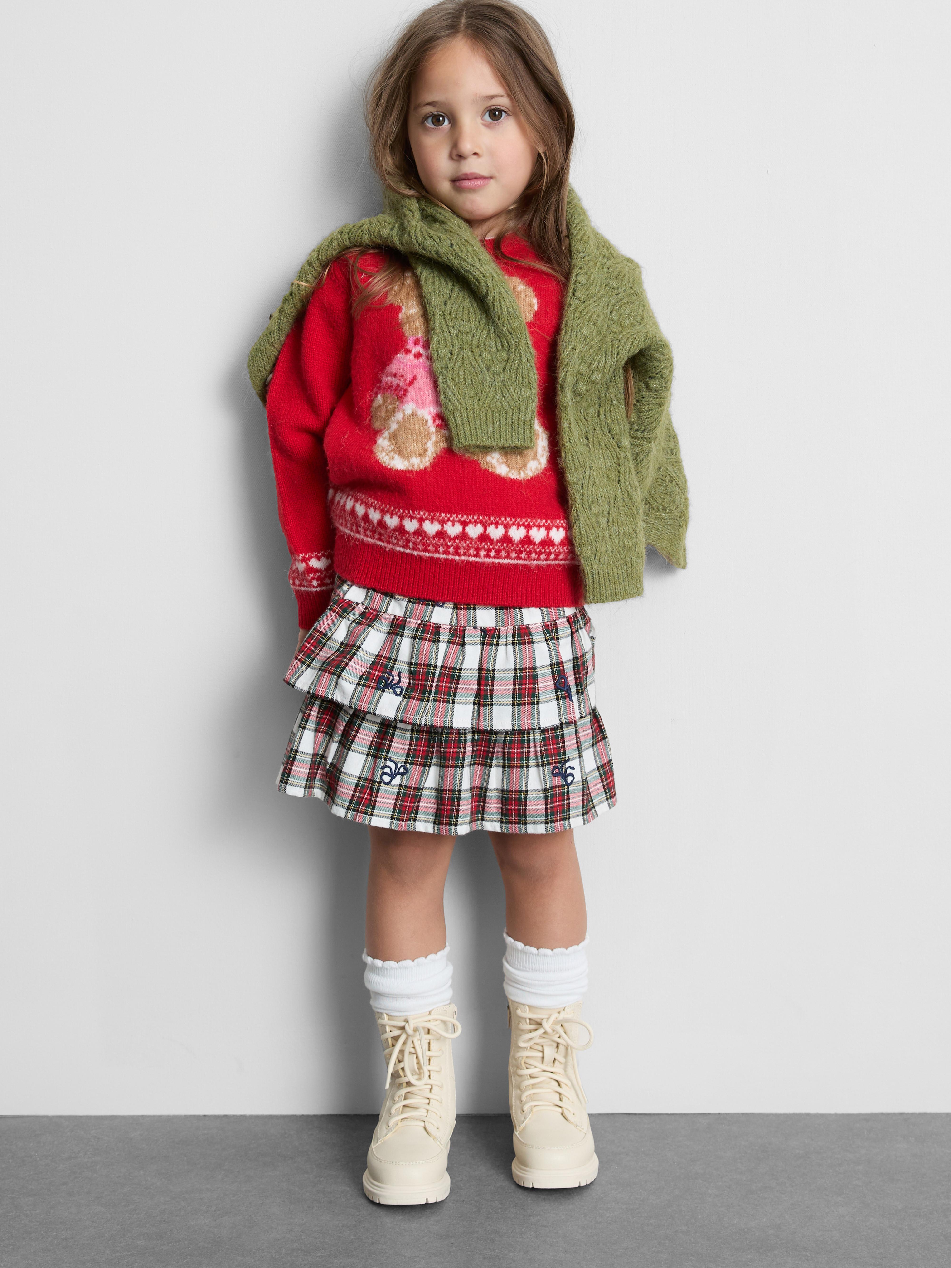 1.5-8yrs | Tartan Check Rara Skirt