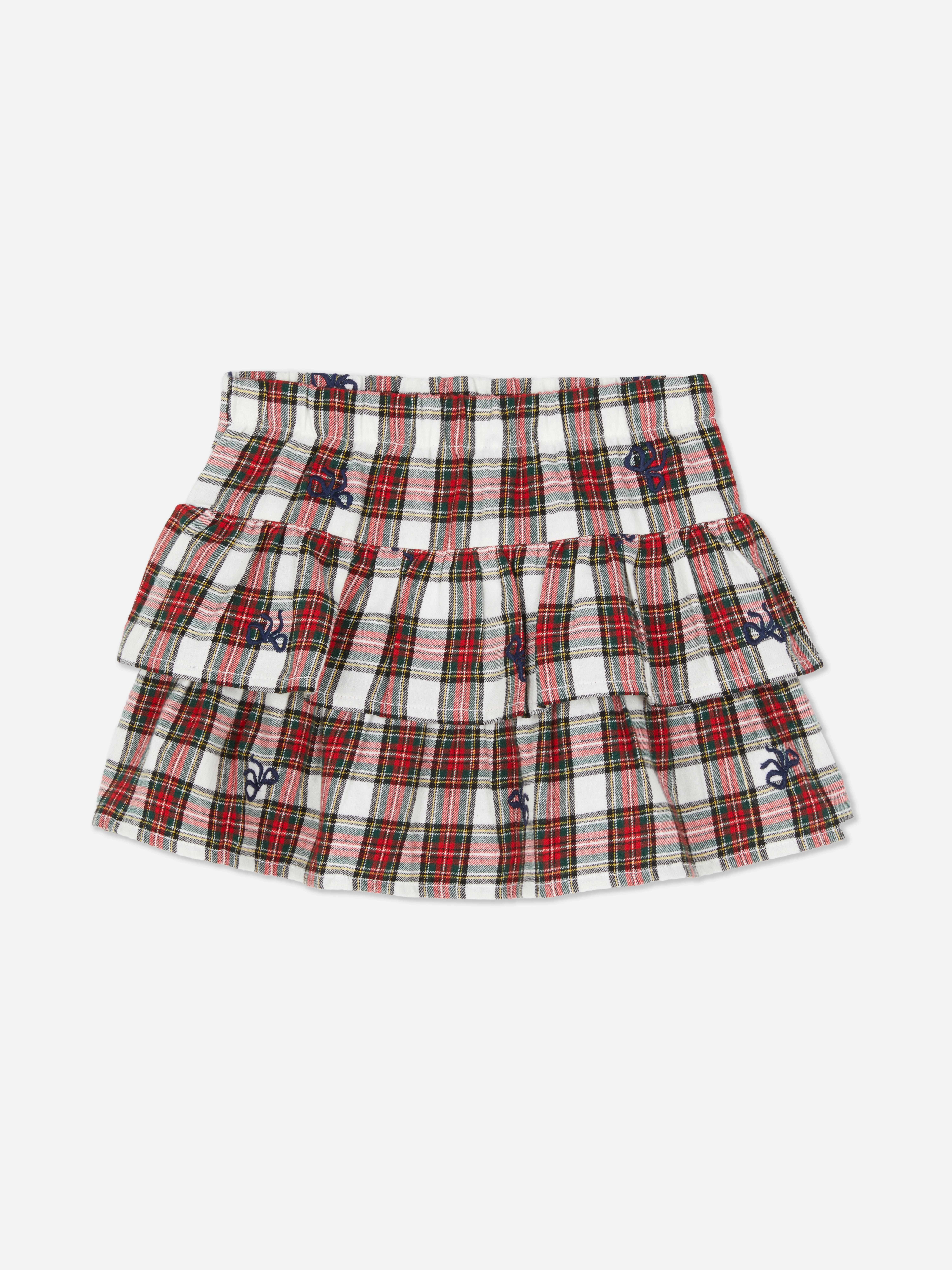 1.5-8yrs | Tartan Check Rara Skirt
