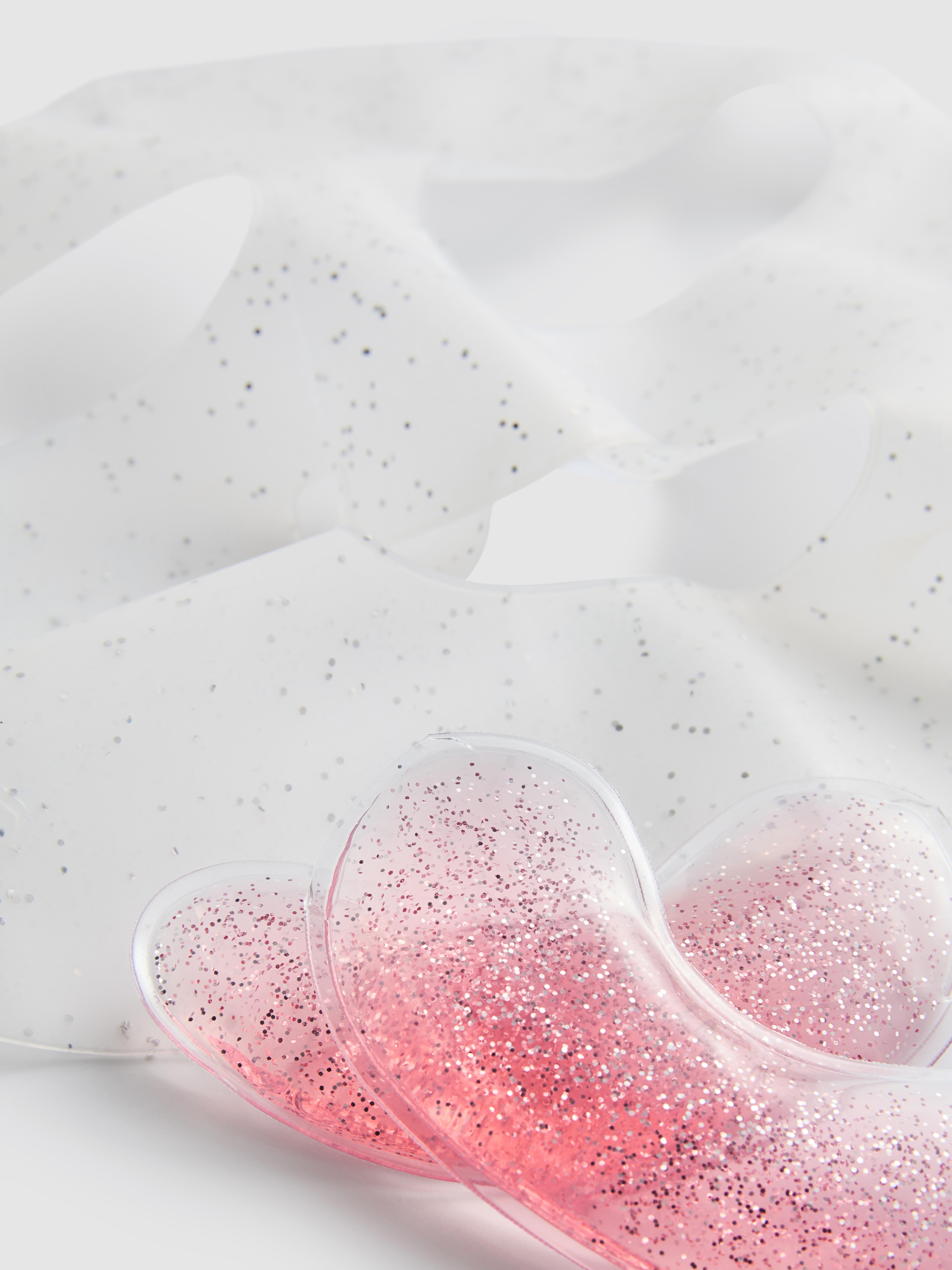 Glitter Silicone Face and Eye Mask Set