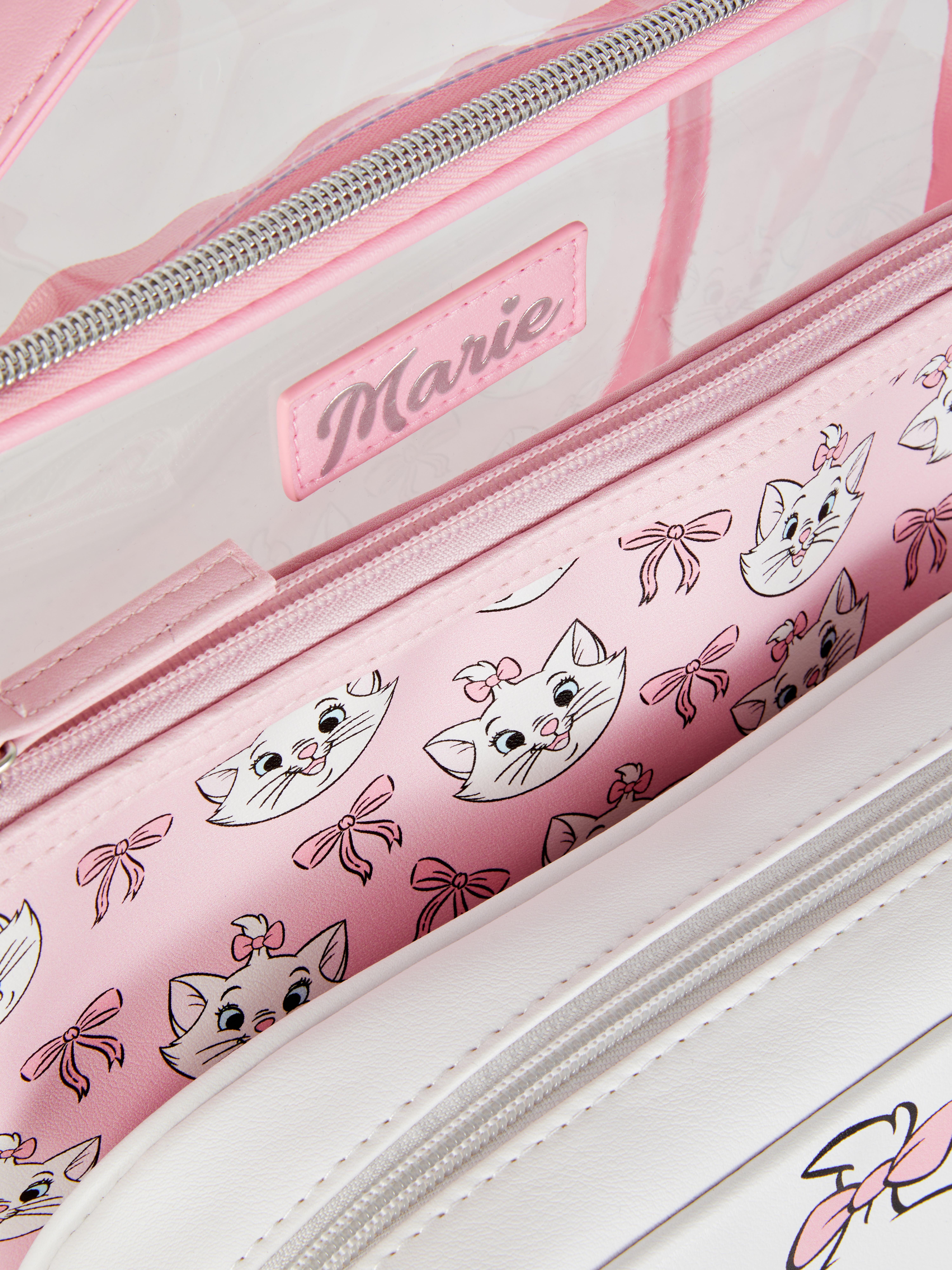 Disney's The Aristocats Marie 3 In 1 Makeup Bag