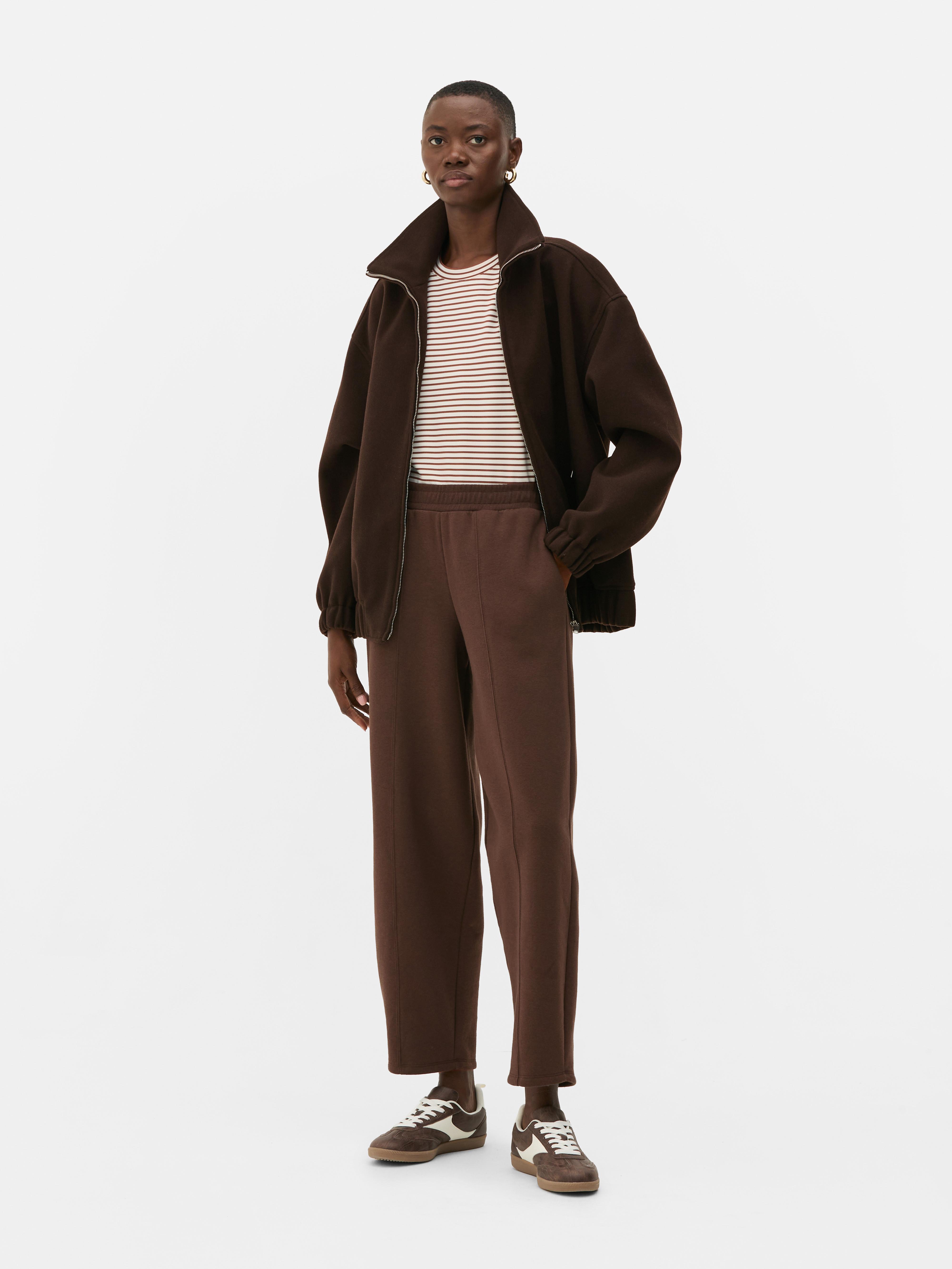 Relaxed Funnel Bomber Jacket