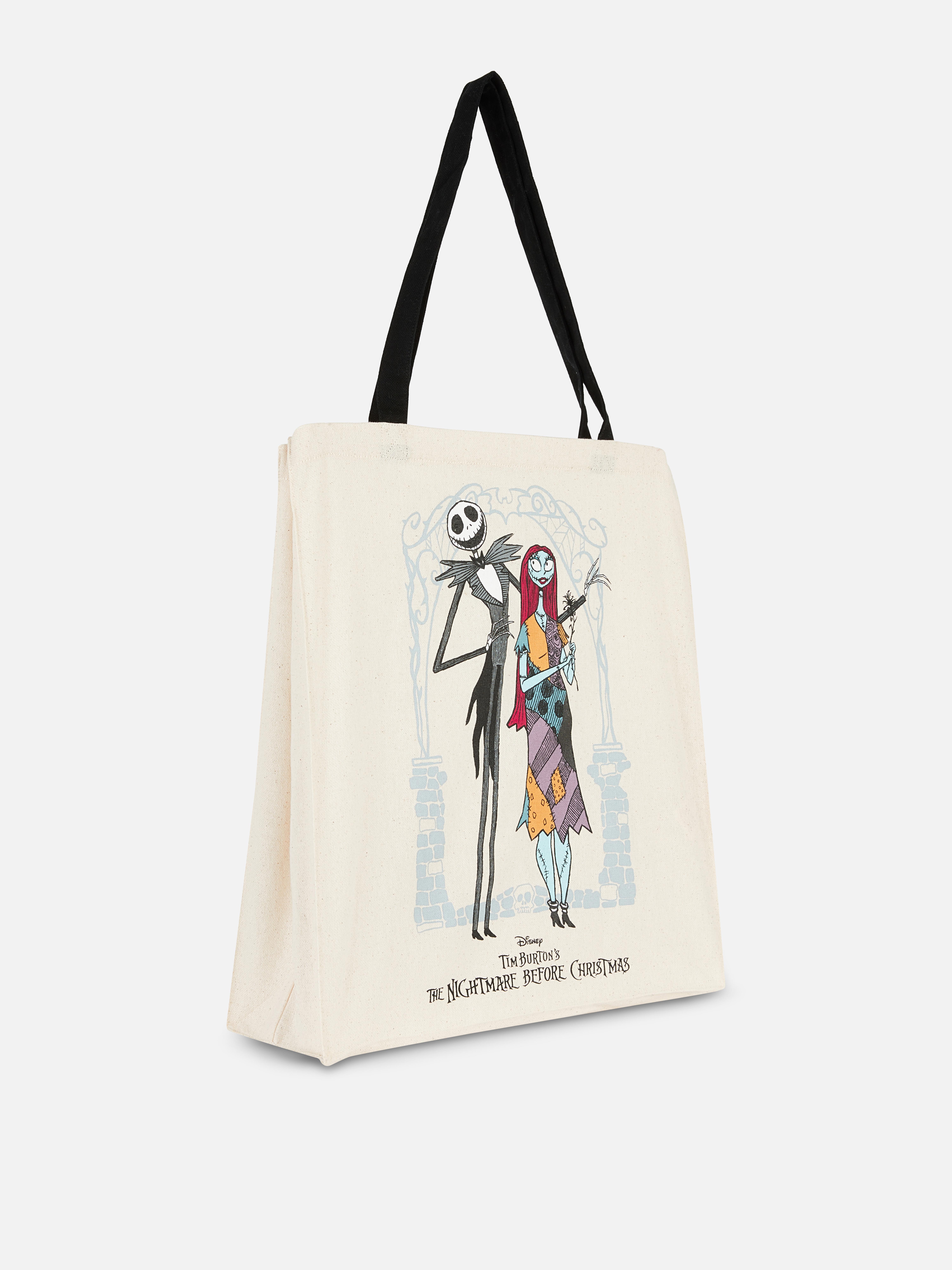 Disney Tim Burton’s The Nightmare Before Christmas Canvas Tote Bag