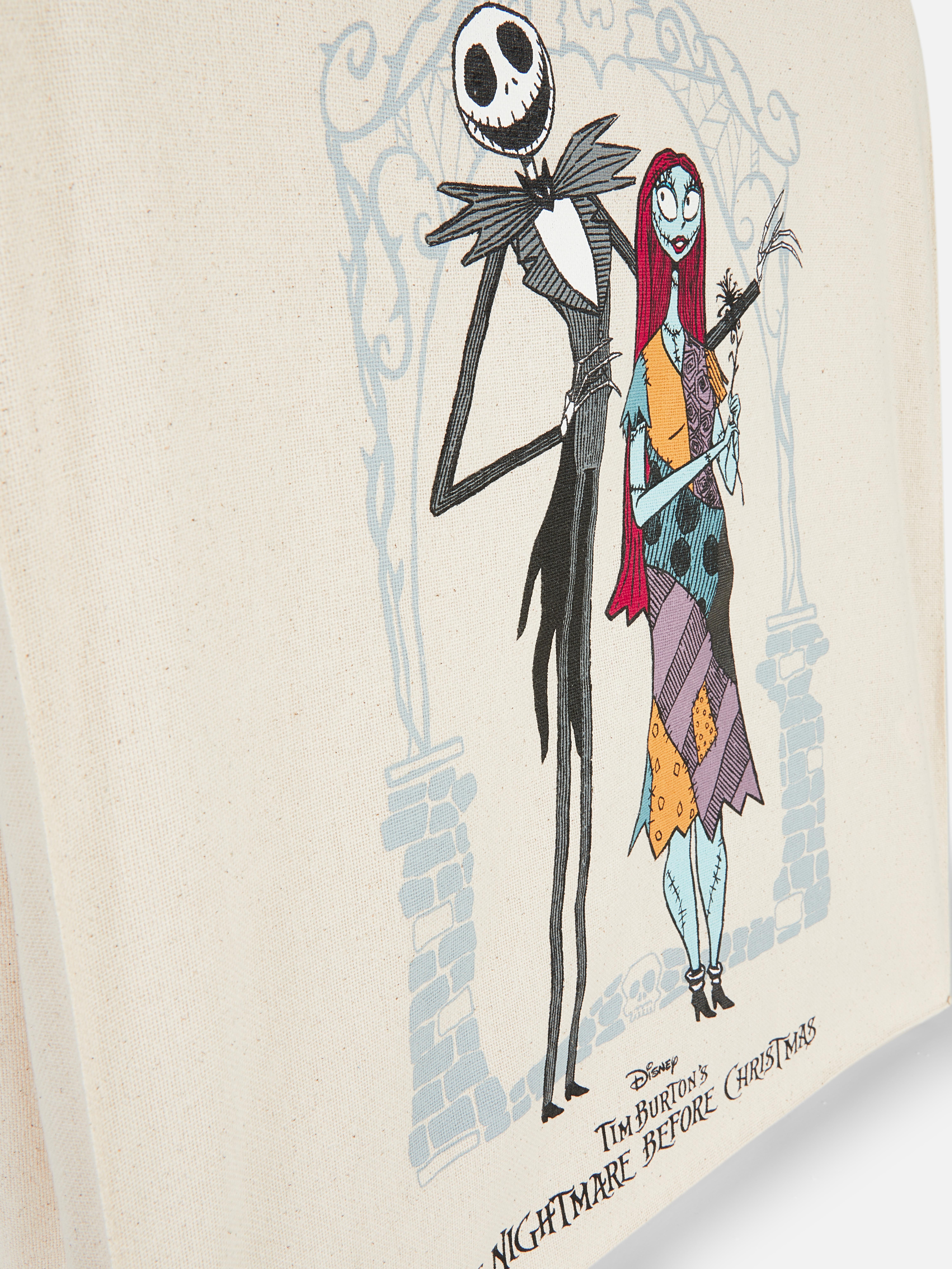 Disney Tim Burton’s The Nightmare Before Christmas Canvas Tote Bag