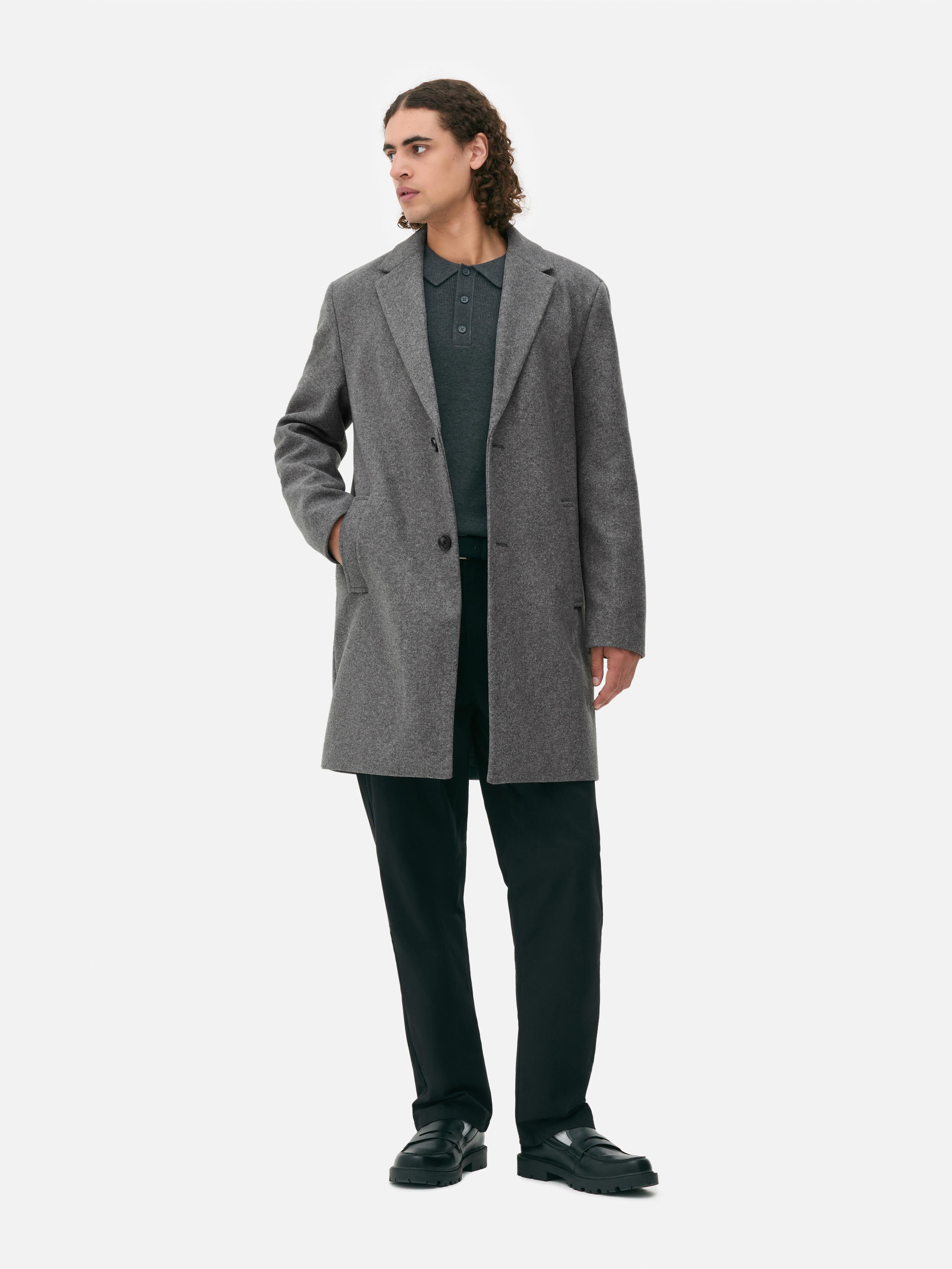 Oversize midi kabát