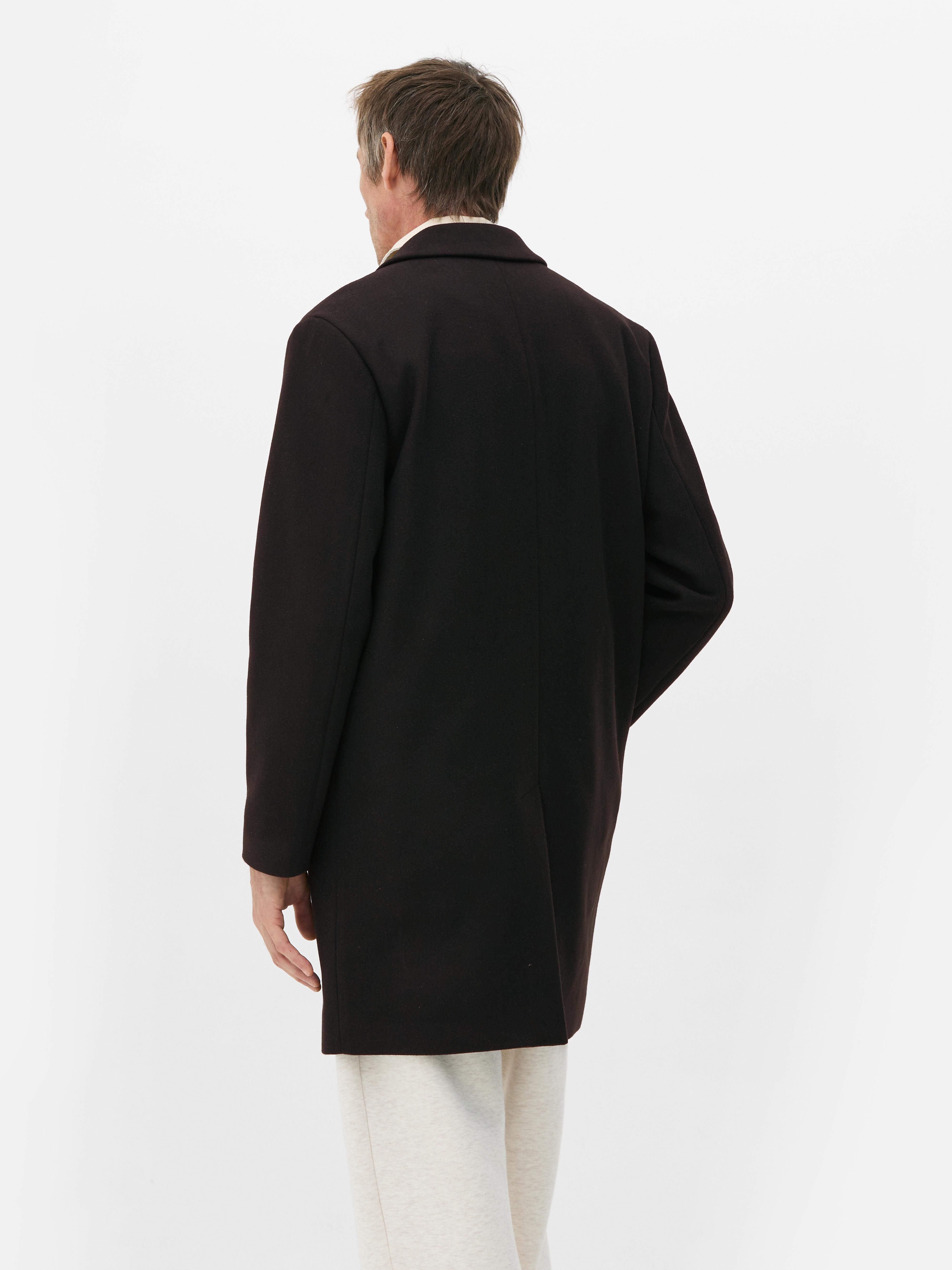 Oversized Mid-Length  Overcoat