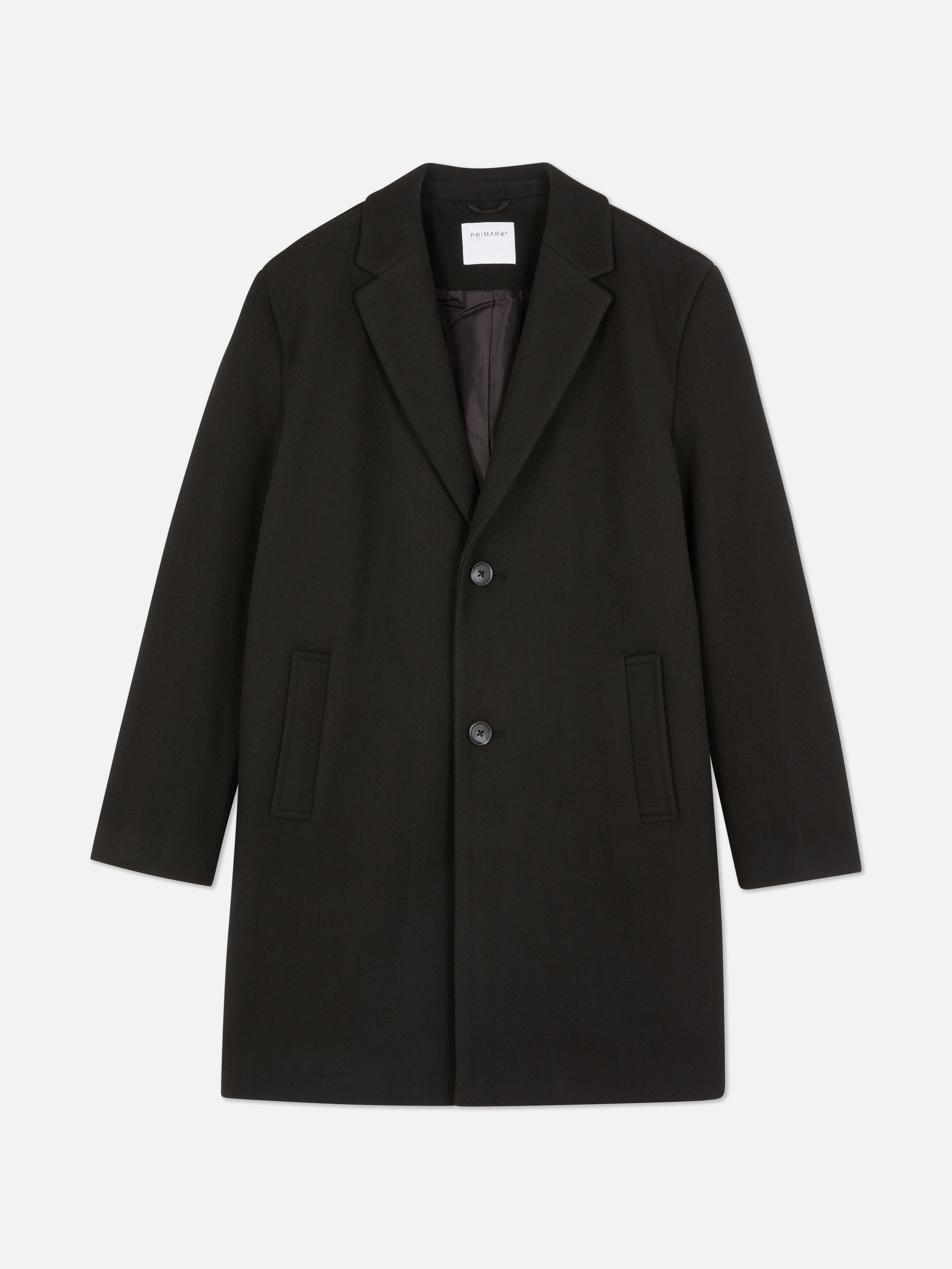 Oversized Mid-Length  Overcoat