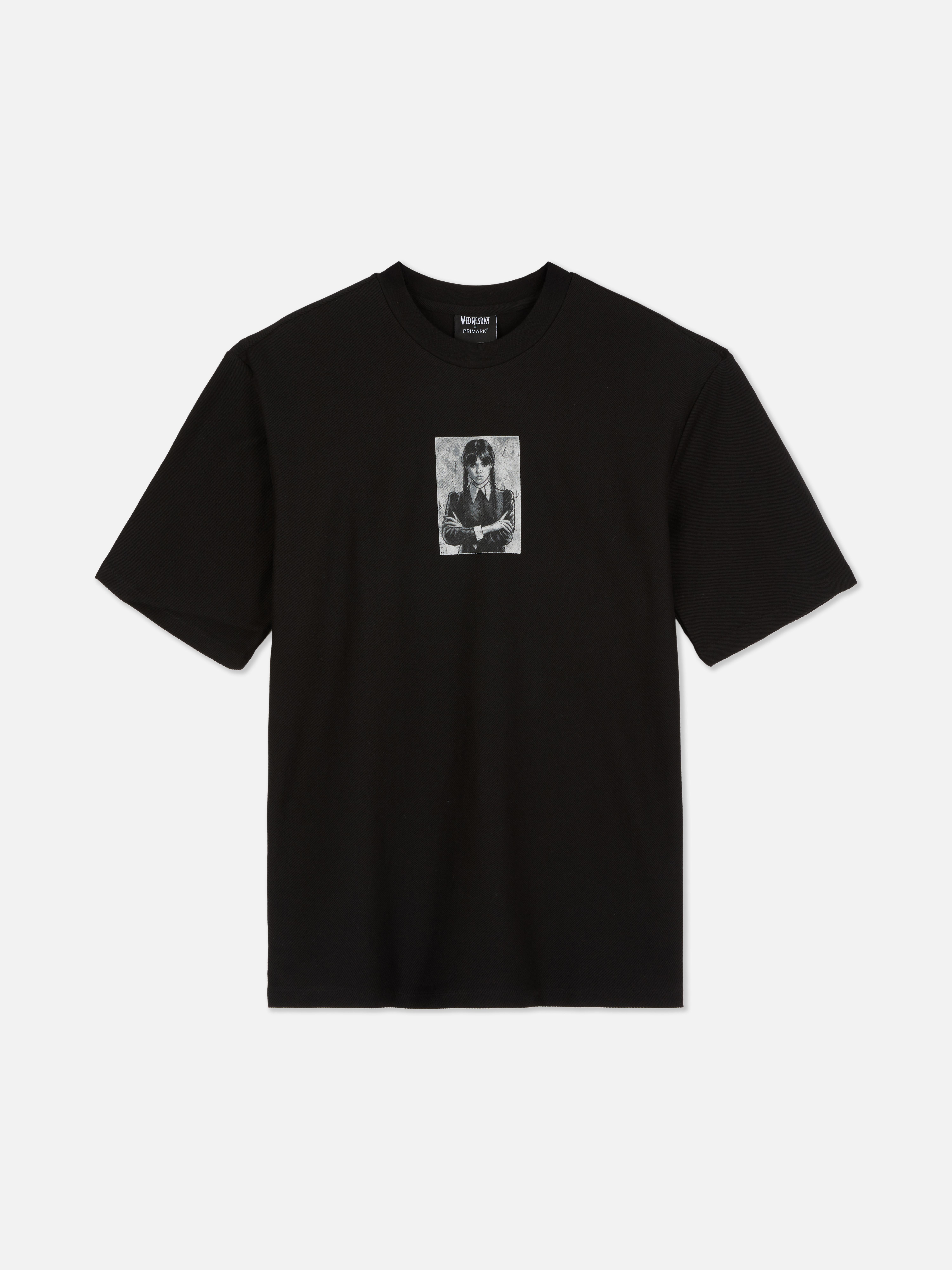 Wednesday Textured graphic T-Shirt