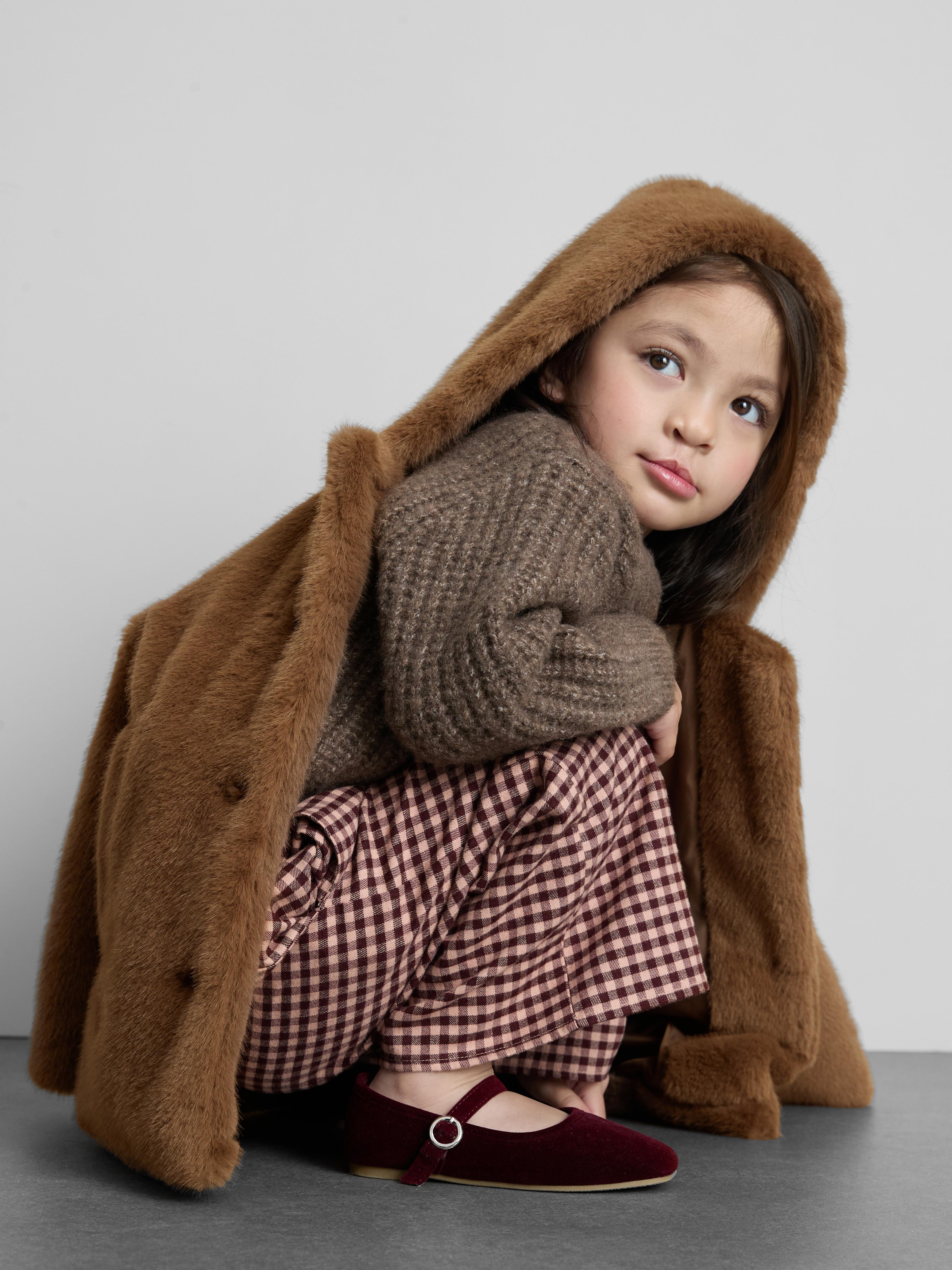 1.5-8yrs | Faux Fur Jacket