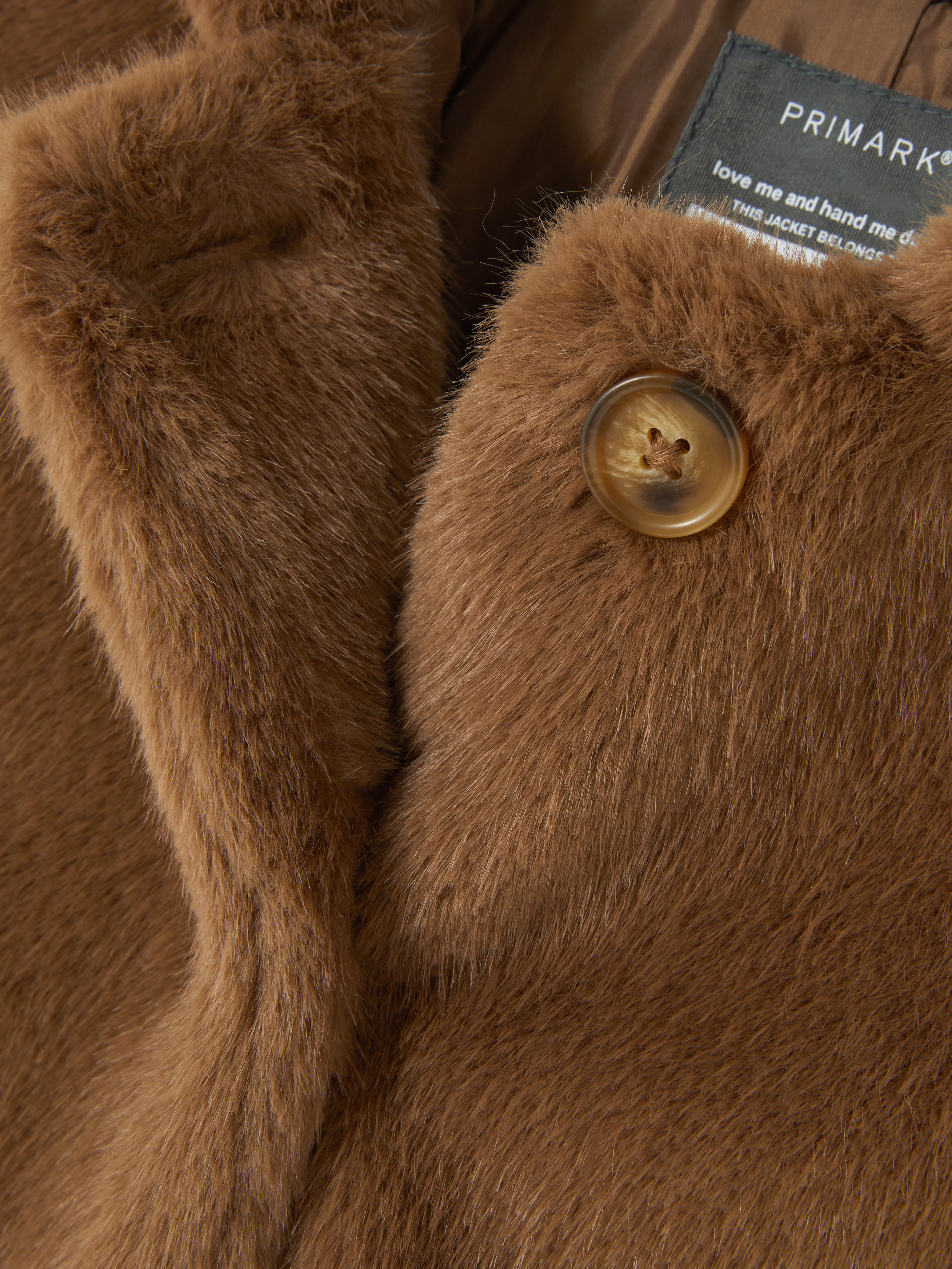 1.5-8yrs | Faux Fur Jacket