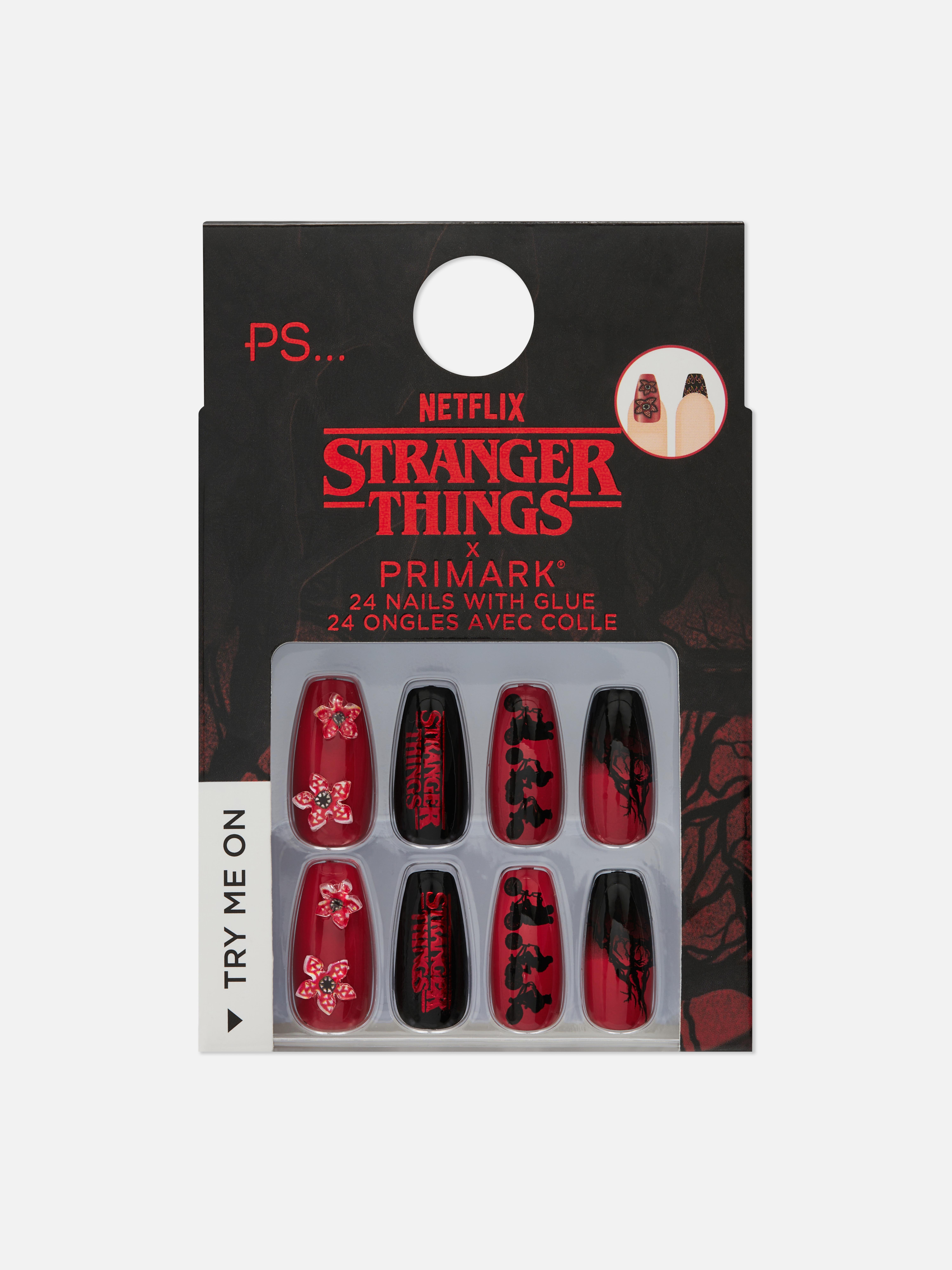 PS... Stranger Things False Nails